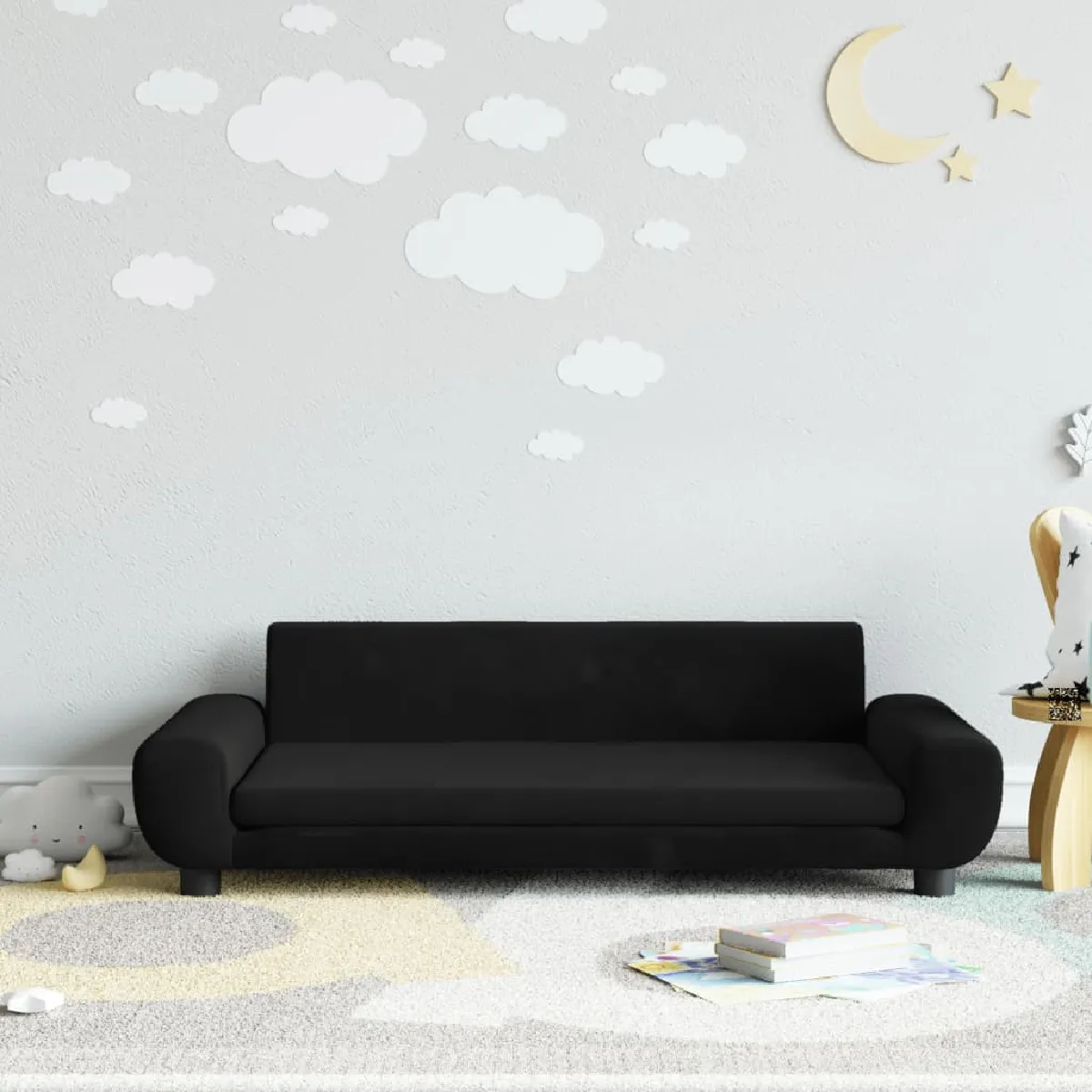 vidaXL Canapé Enfant Velours - vue 10