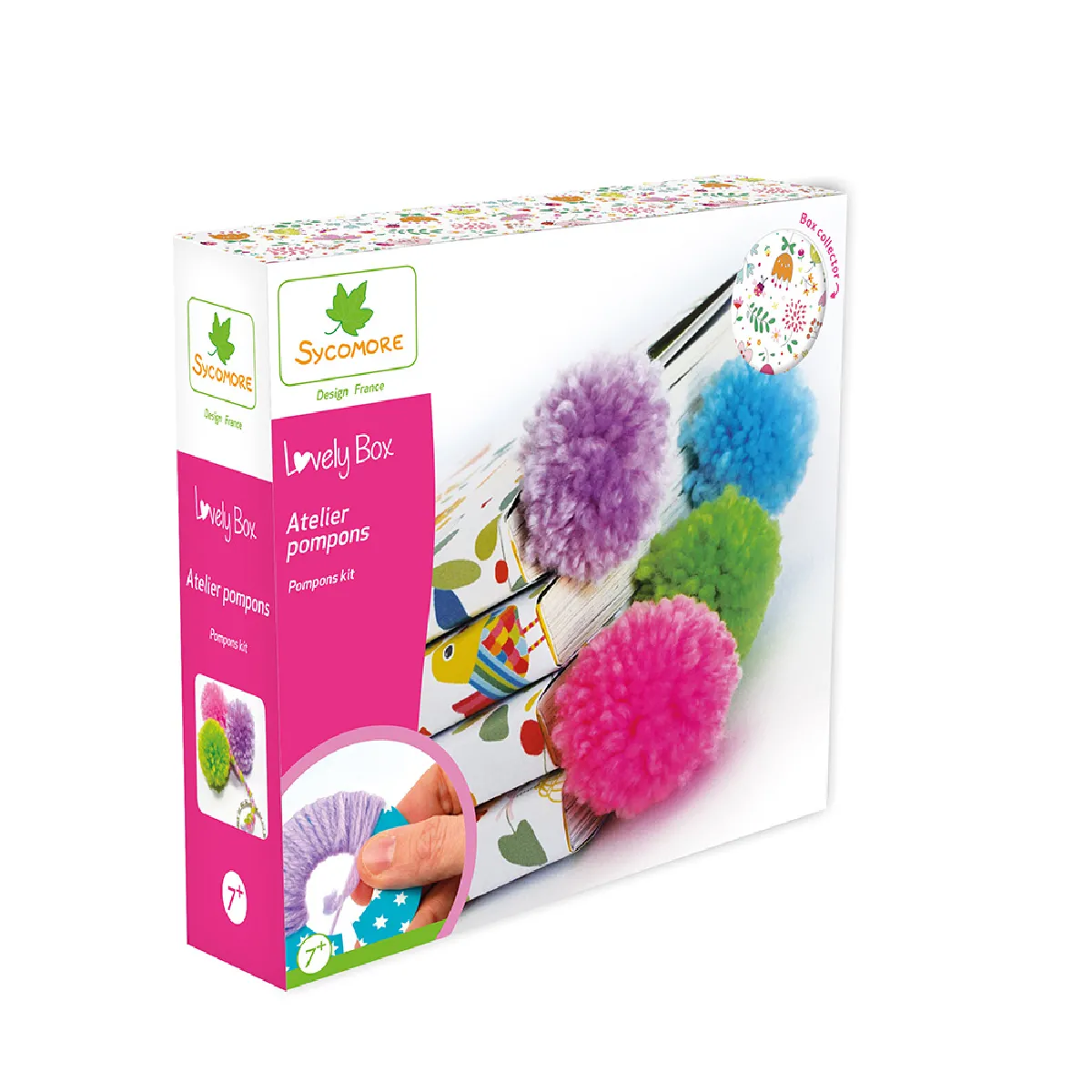 Au Sycomore - Kit créatif - Atelier pompons - 7 ans - Image 2