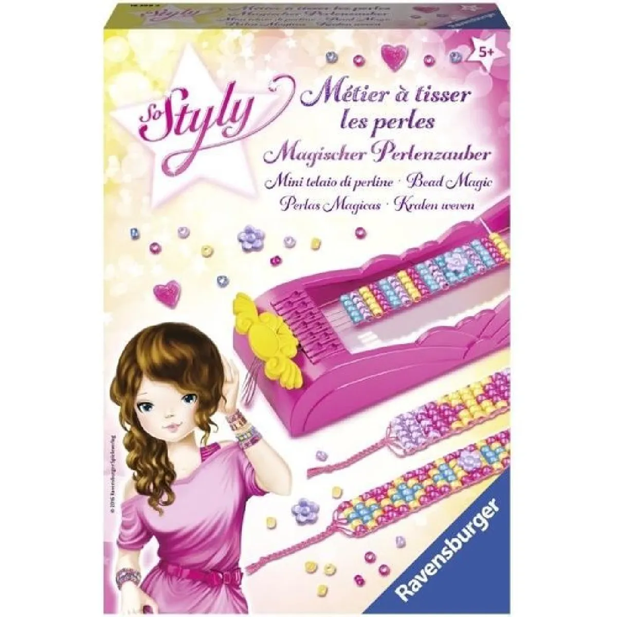 Métier à Tisser Les Perles Ravensburger 183999 – Création Bijoux Enfant - vue 4