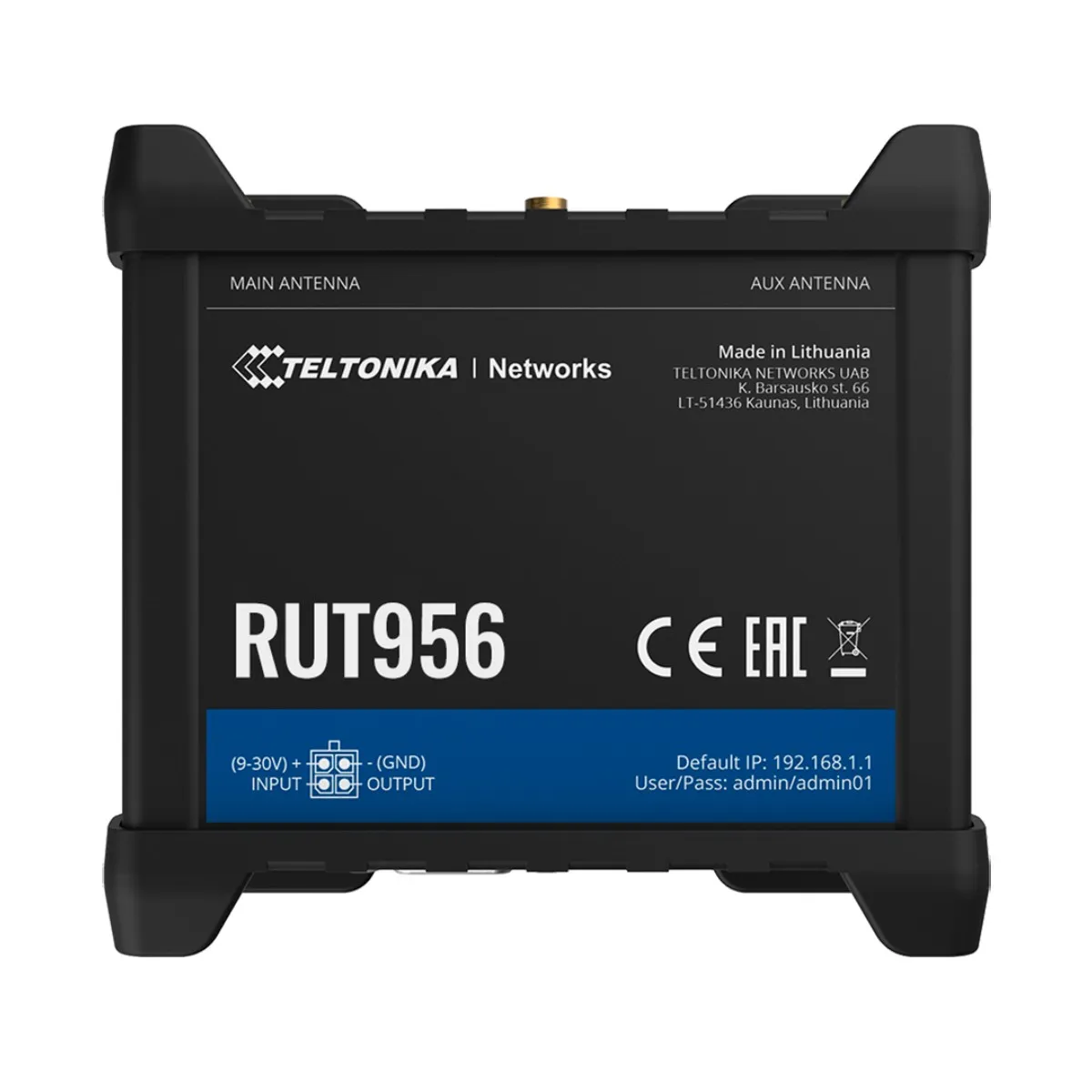 Générique Teltonika Rut956 Routeur 4G Wi-Fi - 4 Ports Ethernet