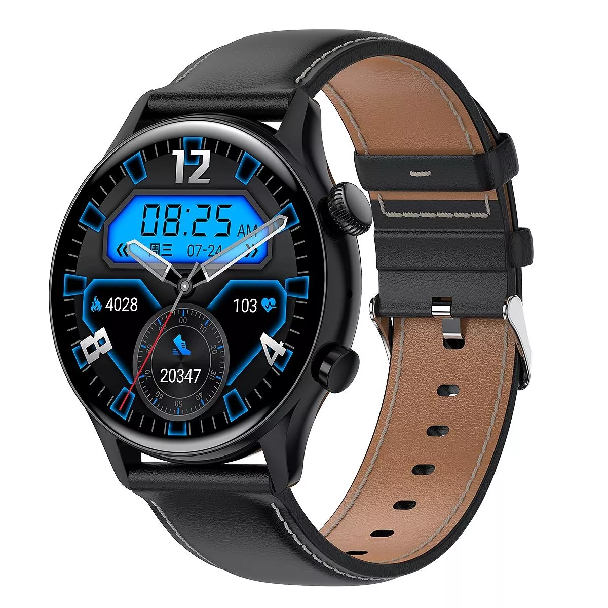 YONIS Montre Connect&eacute;e &Eacute;tanche Cardio Coach Sportif