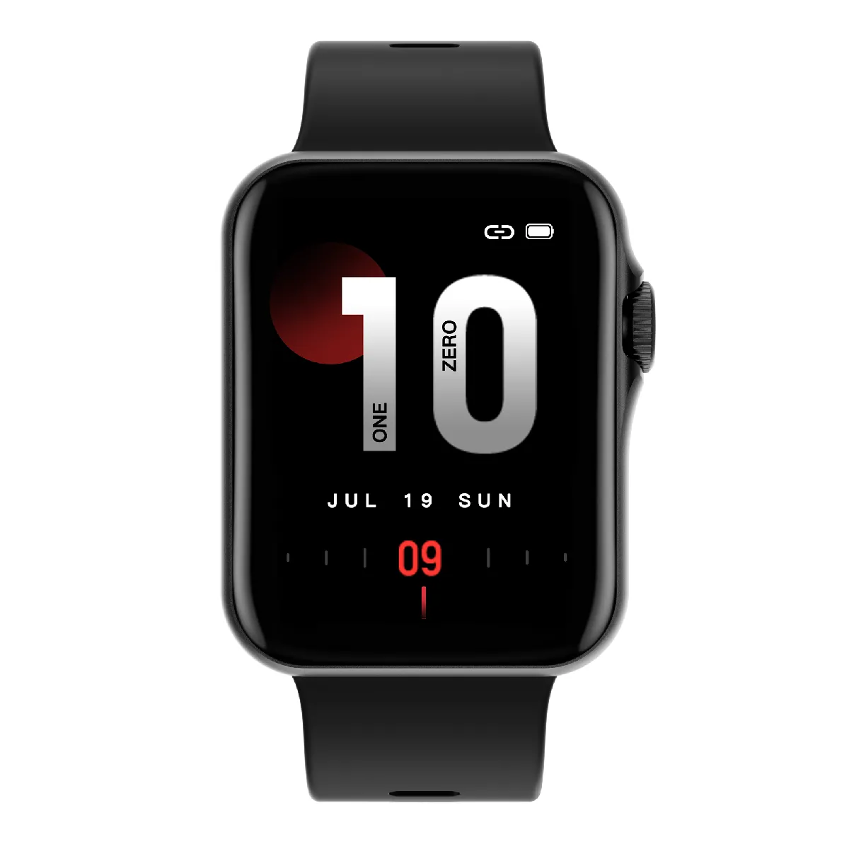 CHRONO  Montre Connect&eacute;e de Sport - Noir