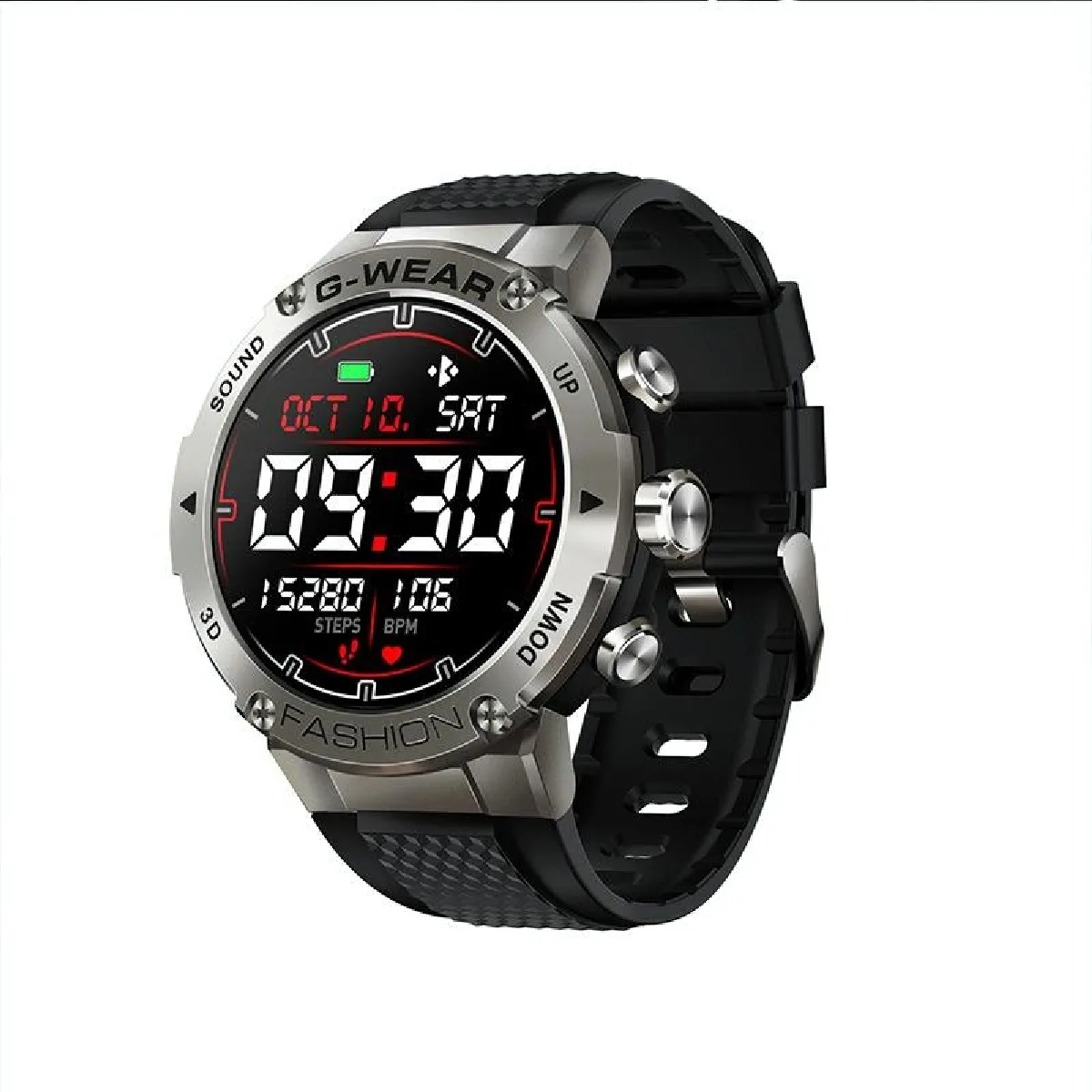 Montre Connectée Gray Suivi Santé et Sport