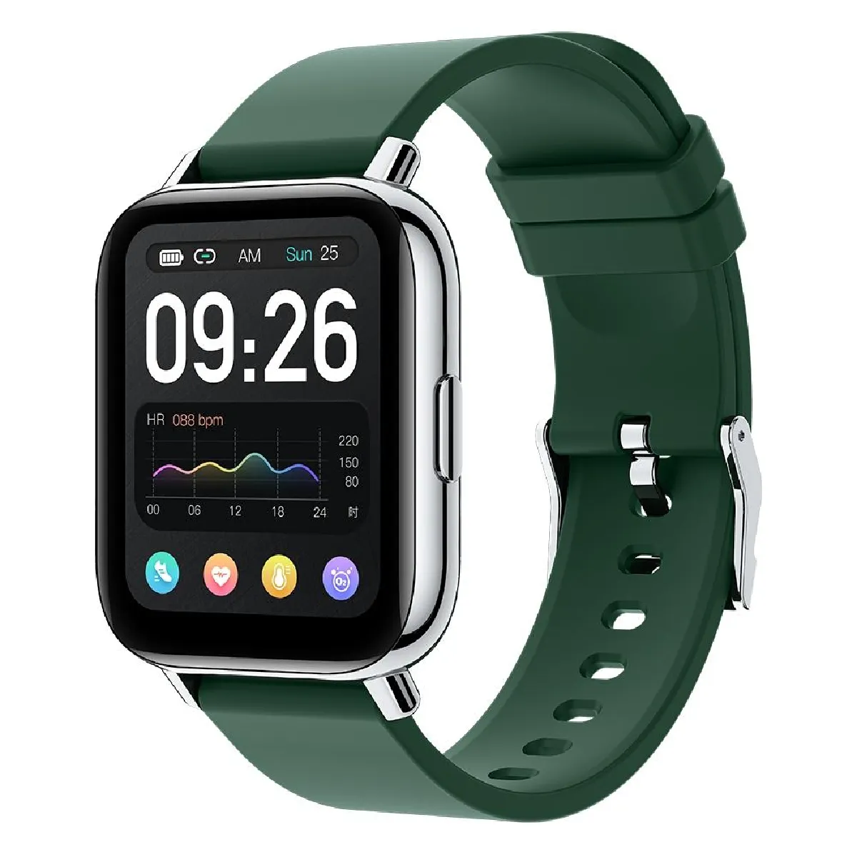 Yonis Vert Montre Connectée Tft - 1,65?
