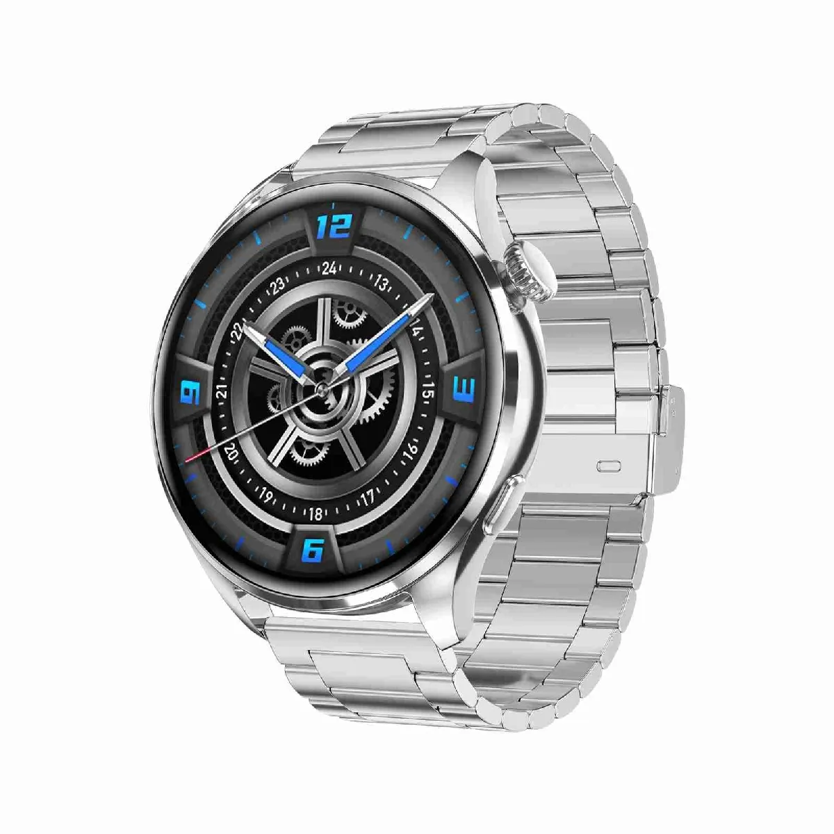 Yonis Argent Montre Connectée Ip67 Multifonction Bluetooth Santé