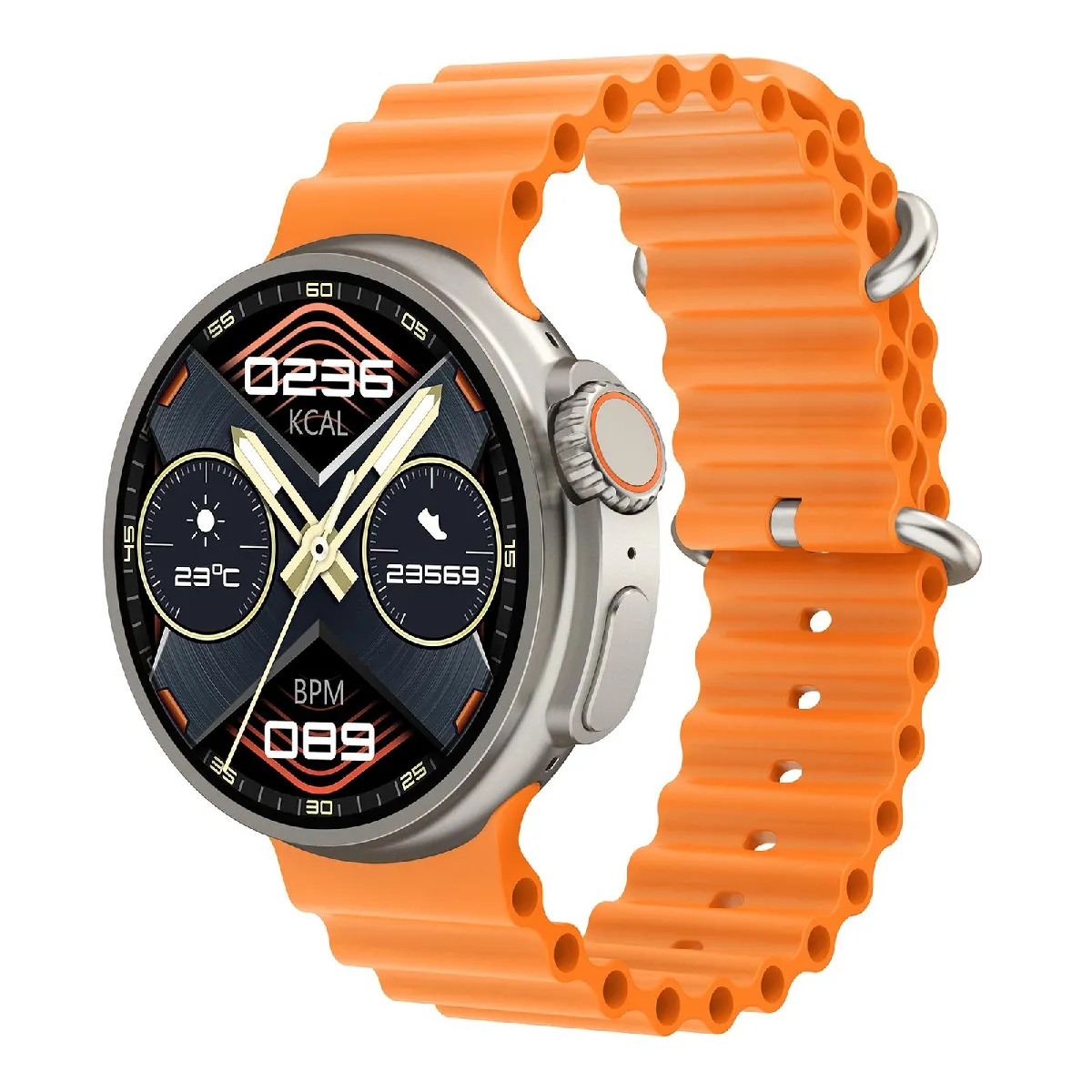 Yonis Orange Montre Connectée Nfc