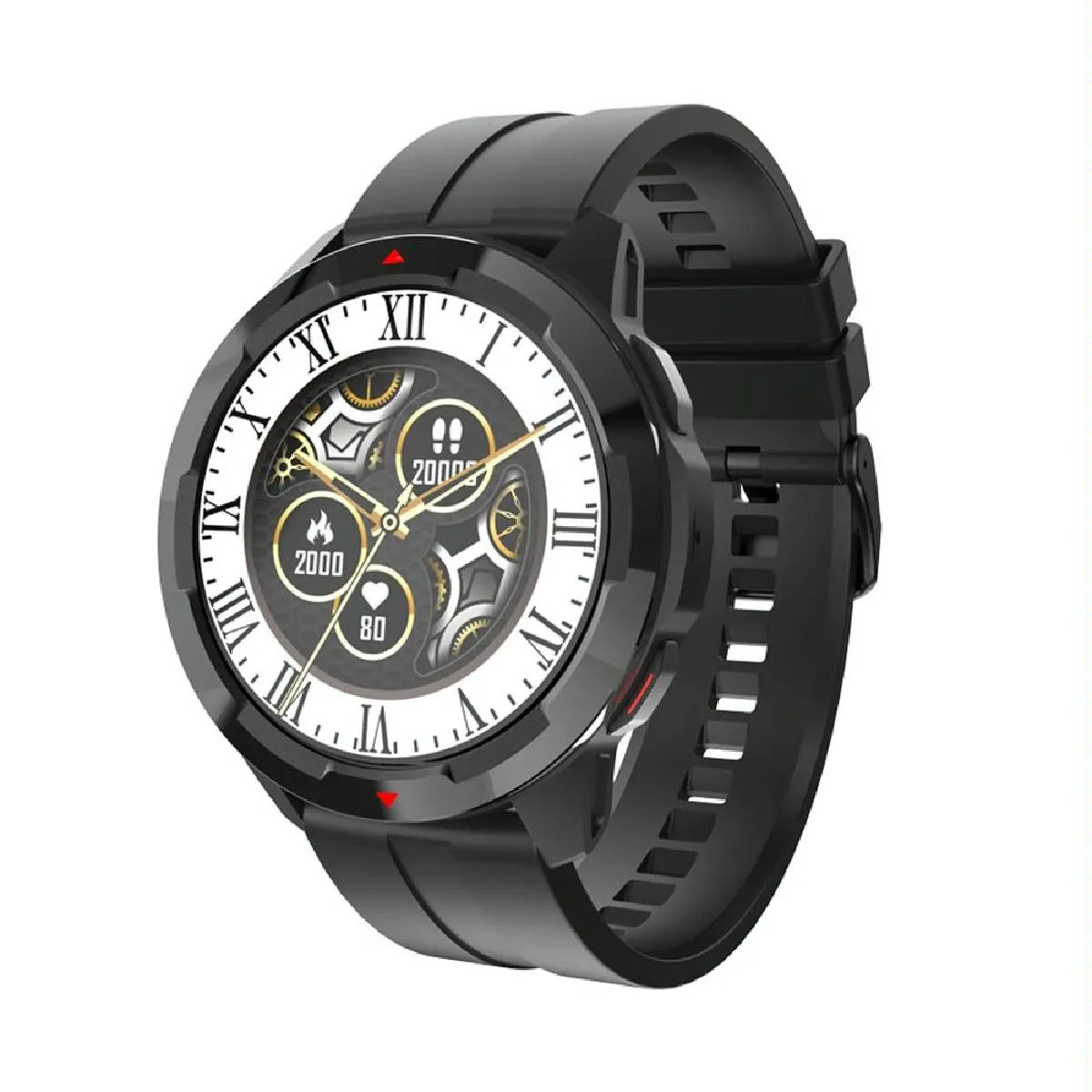 Yonis Noir Montre Connectée Étanche Ip67 Appels Bluetooth