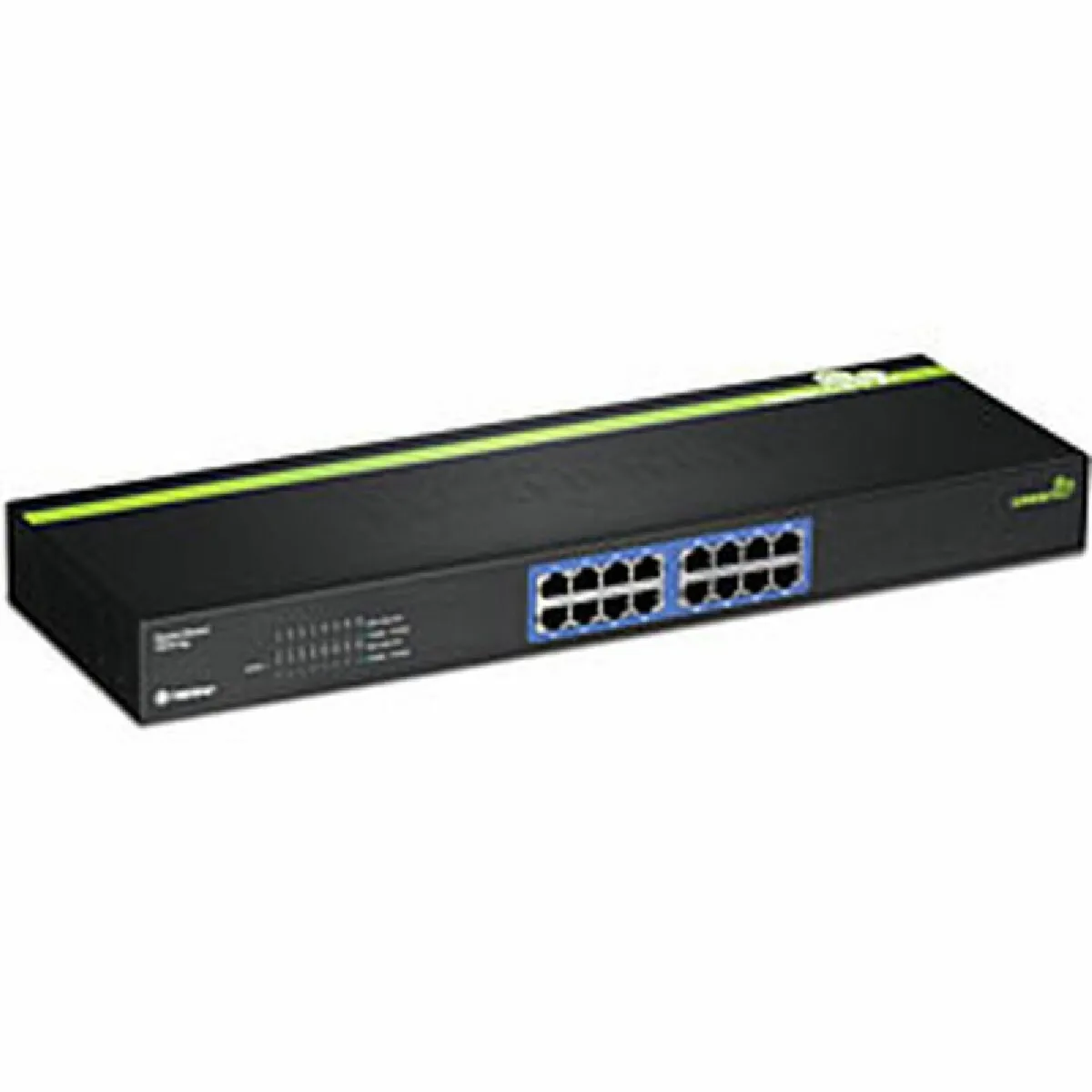 Trendnet 16-port Gigabit Greennet Switch Gbe Rj45 Noir