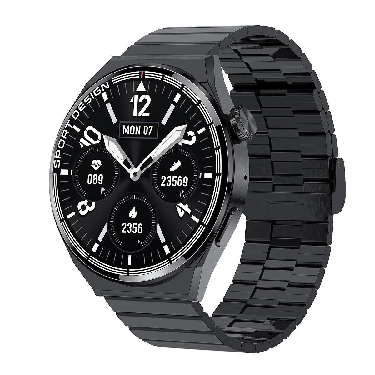 Yonis Montre Connectée Multisport - Graphite