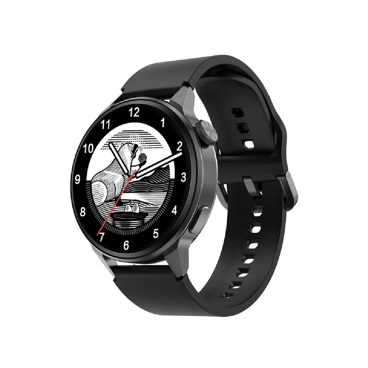 Yonis Montre Connectée Ecg - Graphite