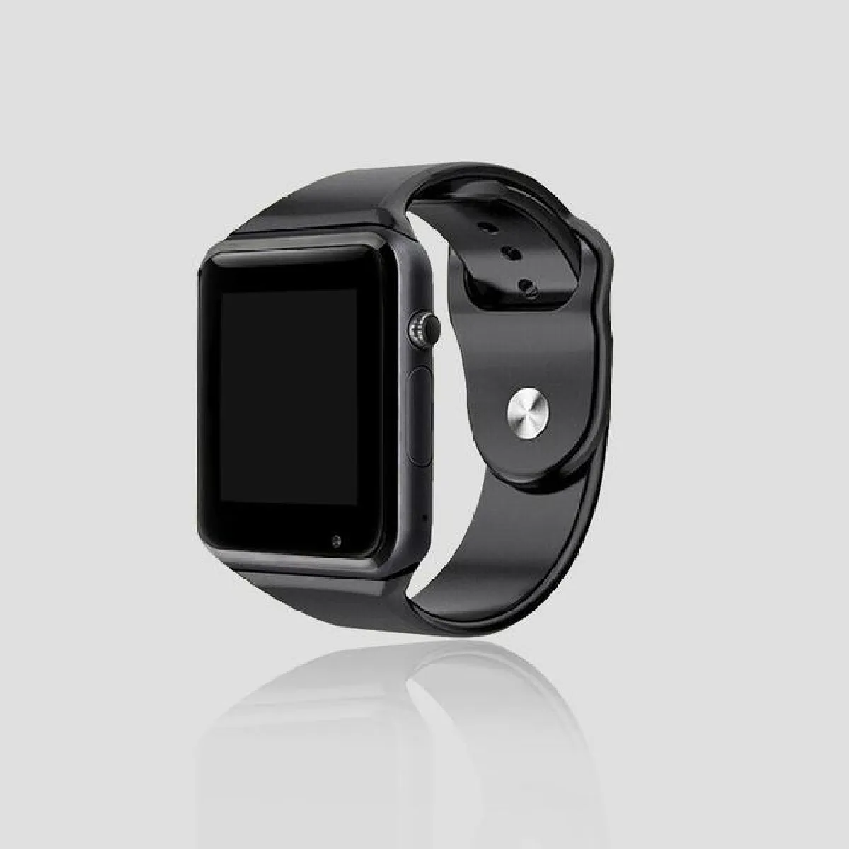 Yonis Montre Connectée Avec Appareil Photo - 1,54 Pouces - Graphite