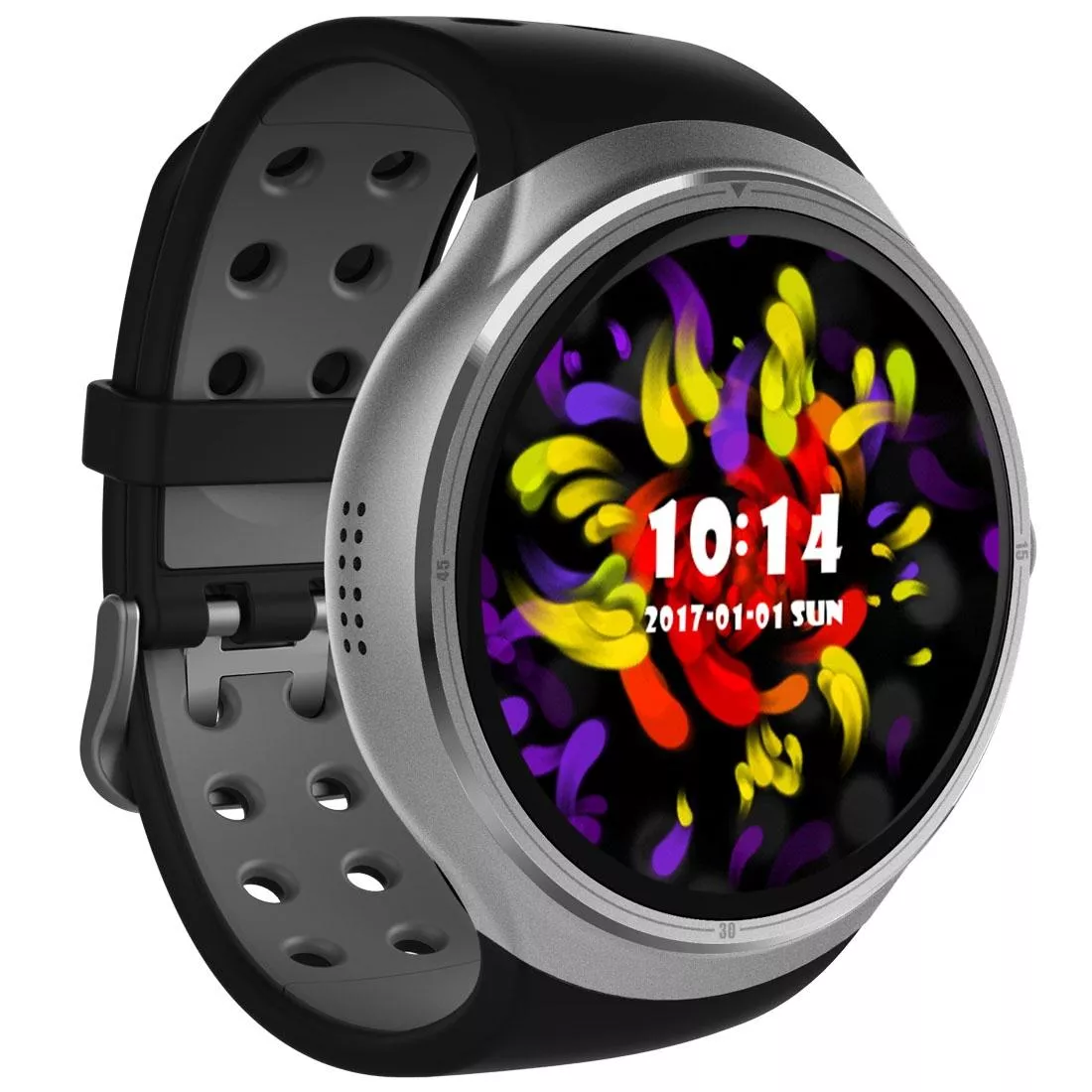 YONIS Montre Connect&eacute;e &Eacute;cran AMOLED GPS IP54 Autonomie 72h