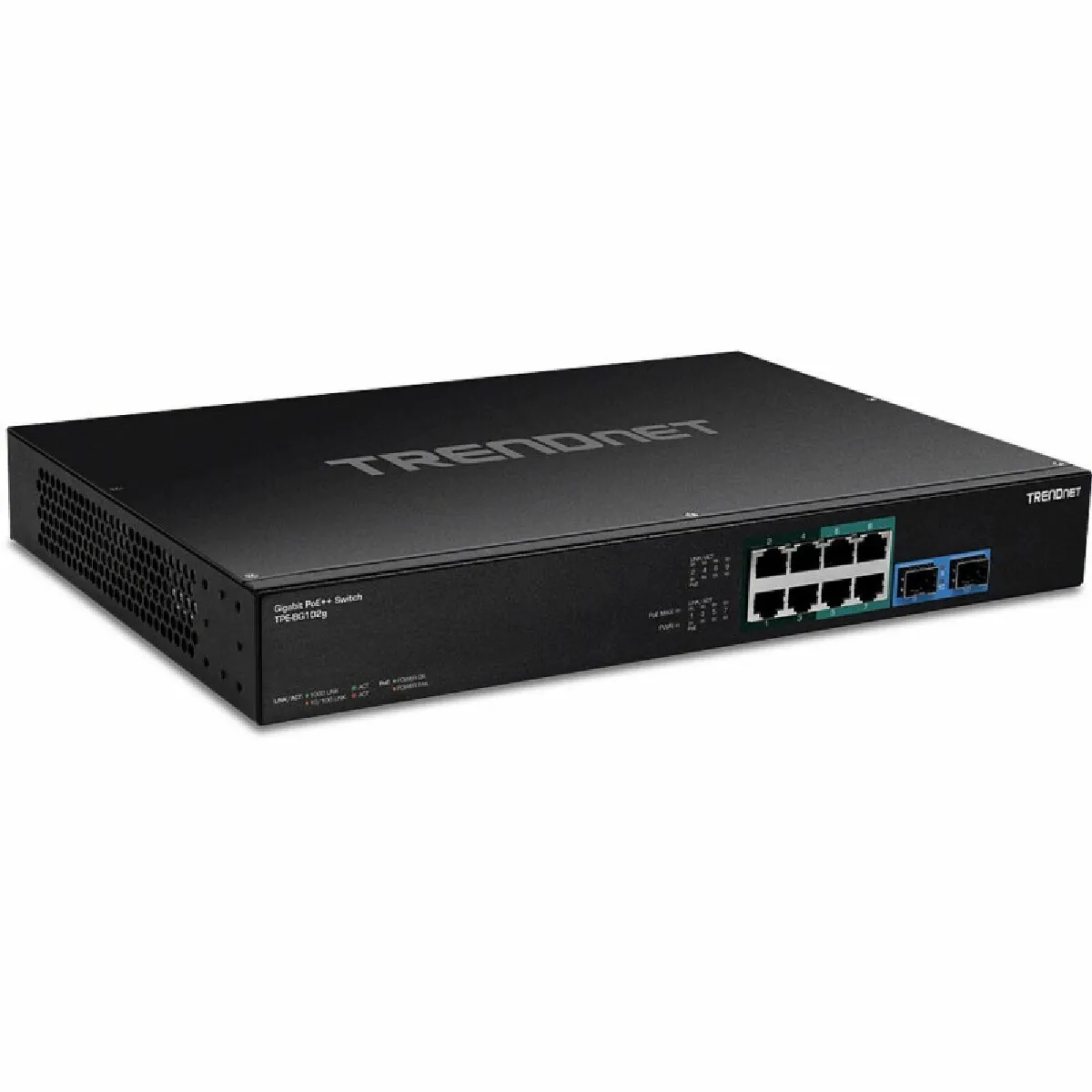 Trendnet Noir Commutateur Poe Tpe-Bg102g
