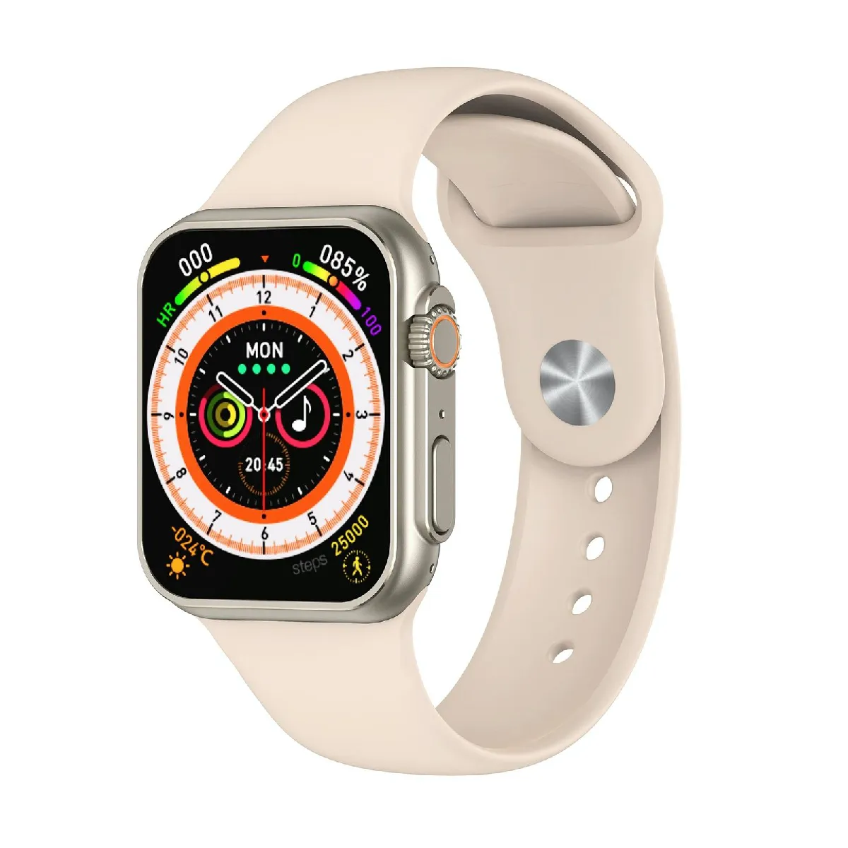 Yonis Montre Connectée Avec Cardiofréquencemètre - 2,02"