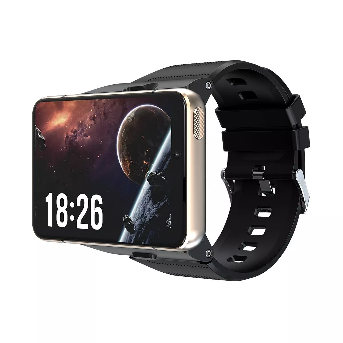 YONIS Montre Smart 4G Android 9 4GB+64GB Dual Cam GPS
