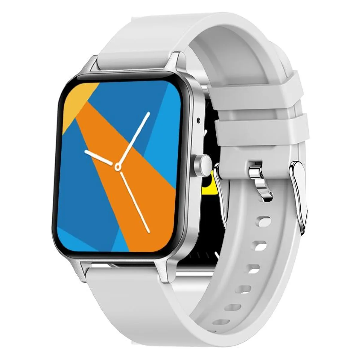 Yonis Argent Montre Connectée Avec Cardiofréquencemètre - 42,9 Mm