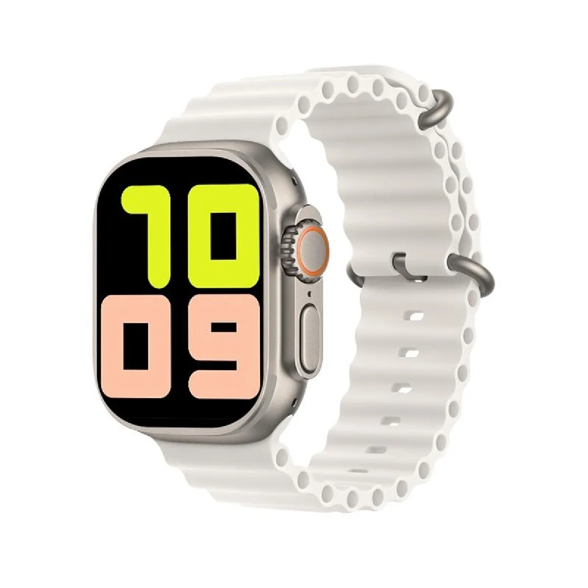 YONIS - Montre Connectée - Suivi Santé ECG - Bluetooth - Blanc - Image 2