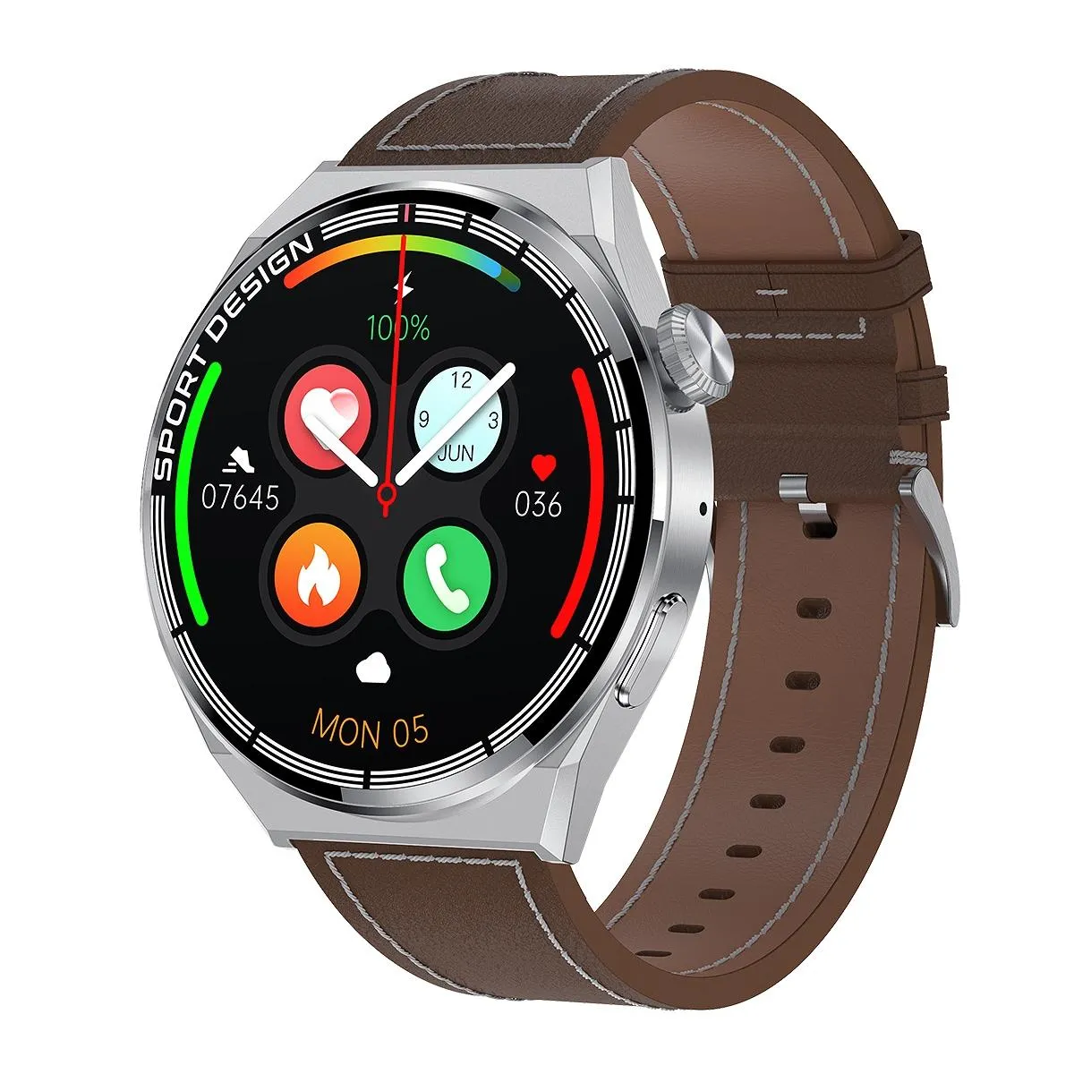Yonis Montre Connectée Ip68 Étanche Bluetooth Sport