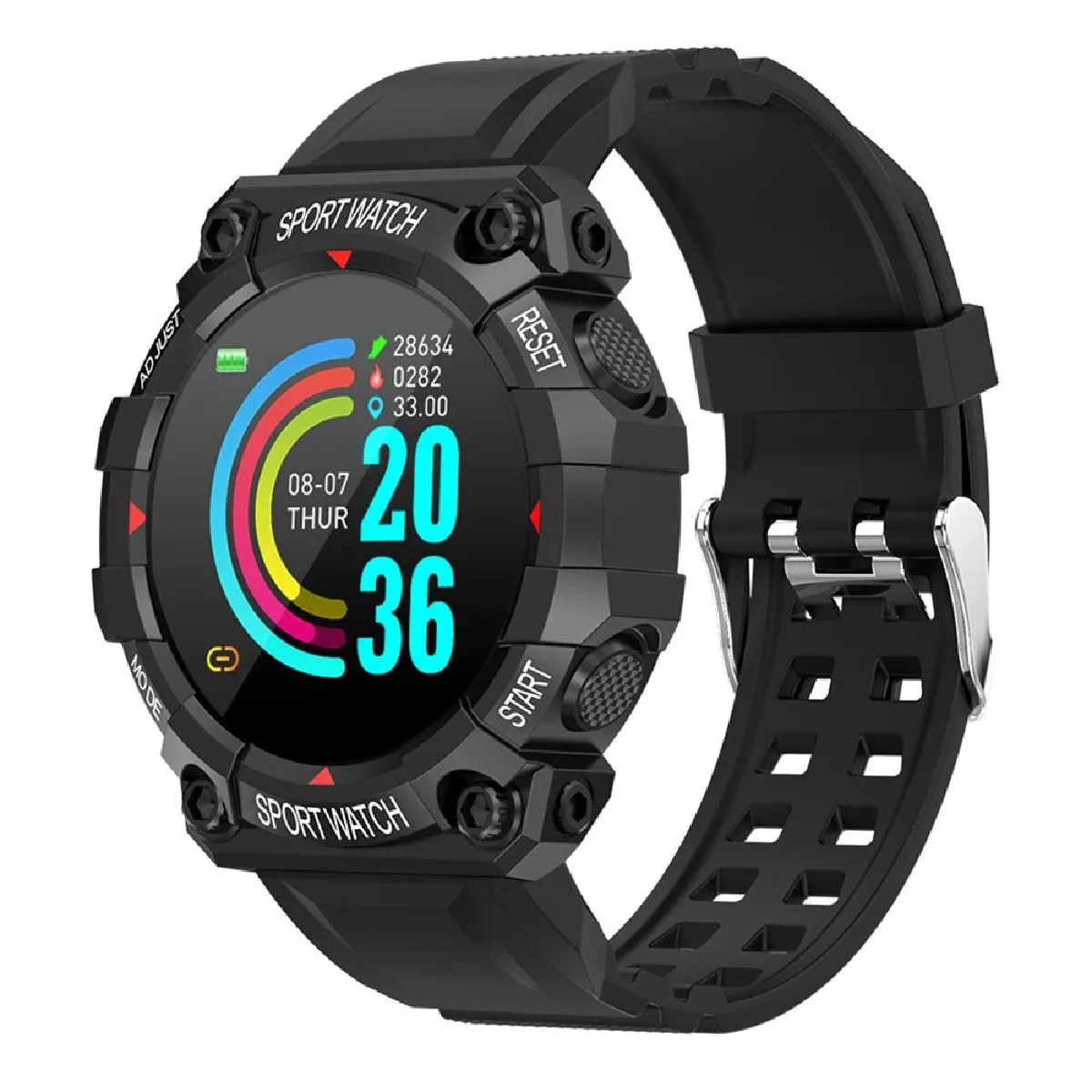 Montre Sport Intelligente Cardio Multisports Ecran Coloré