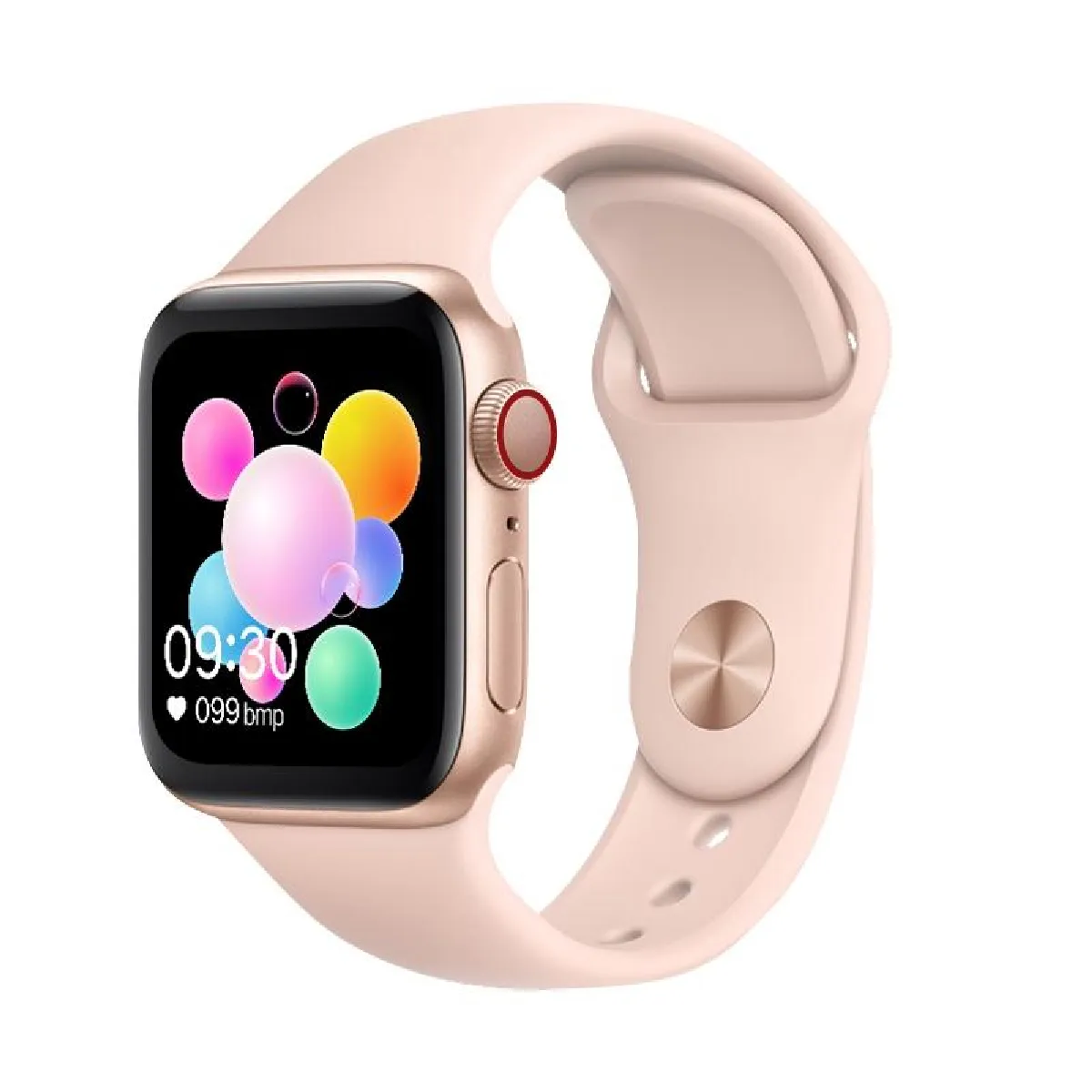 Yonis Rose Montre Connectée Cardio - Or