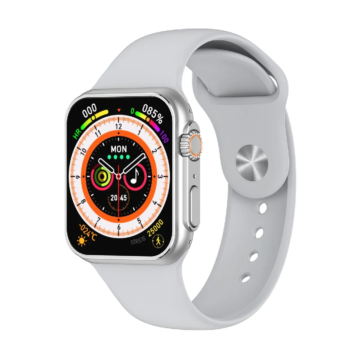 Yonis Montre Connectée Avec Suivi Cardiaque - 2,02 Pouces