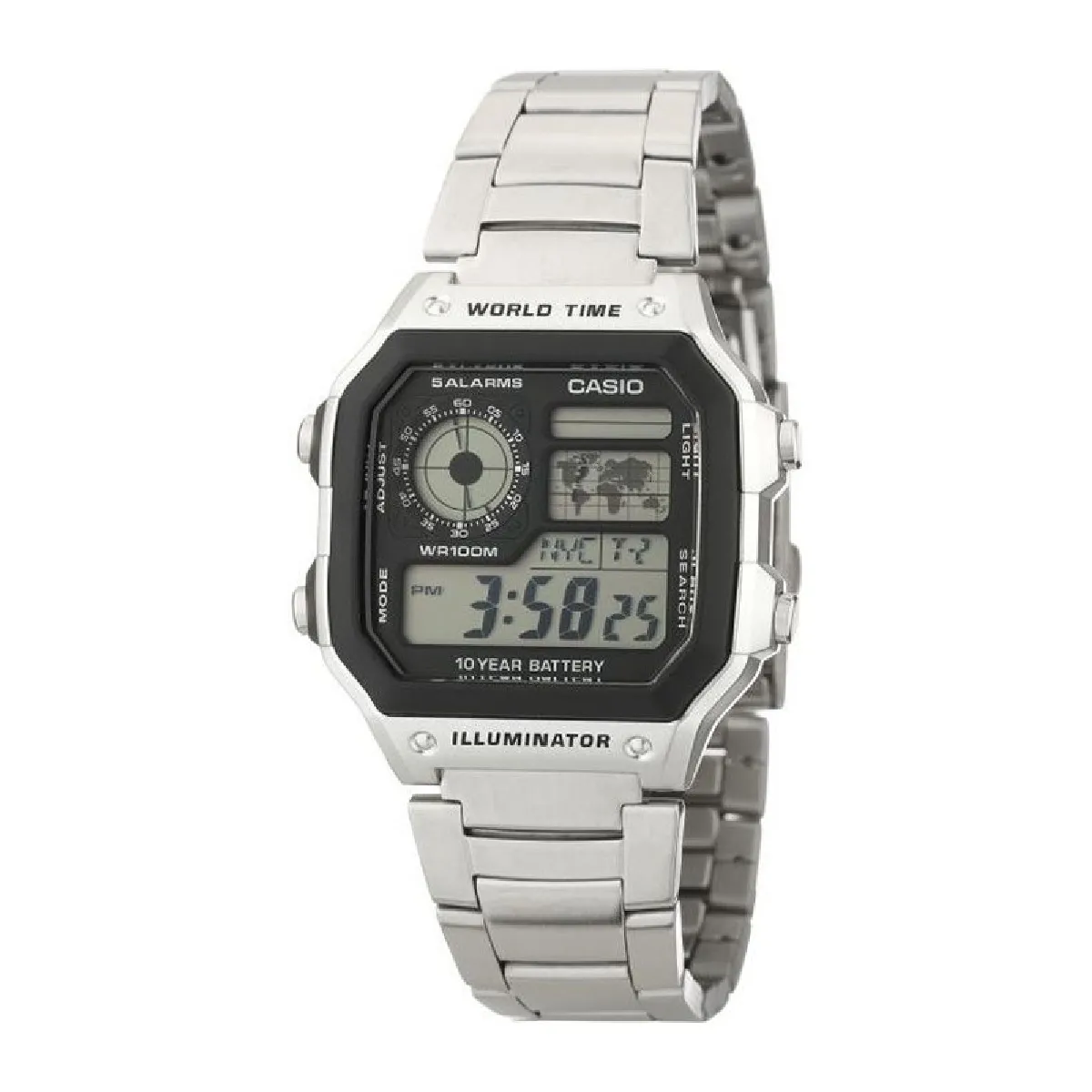 Casio Montre Digital Hommes Casio Collection Ae 1200whd 1avef - vue 2