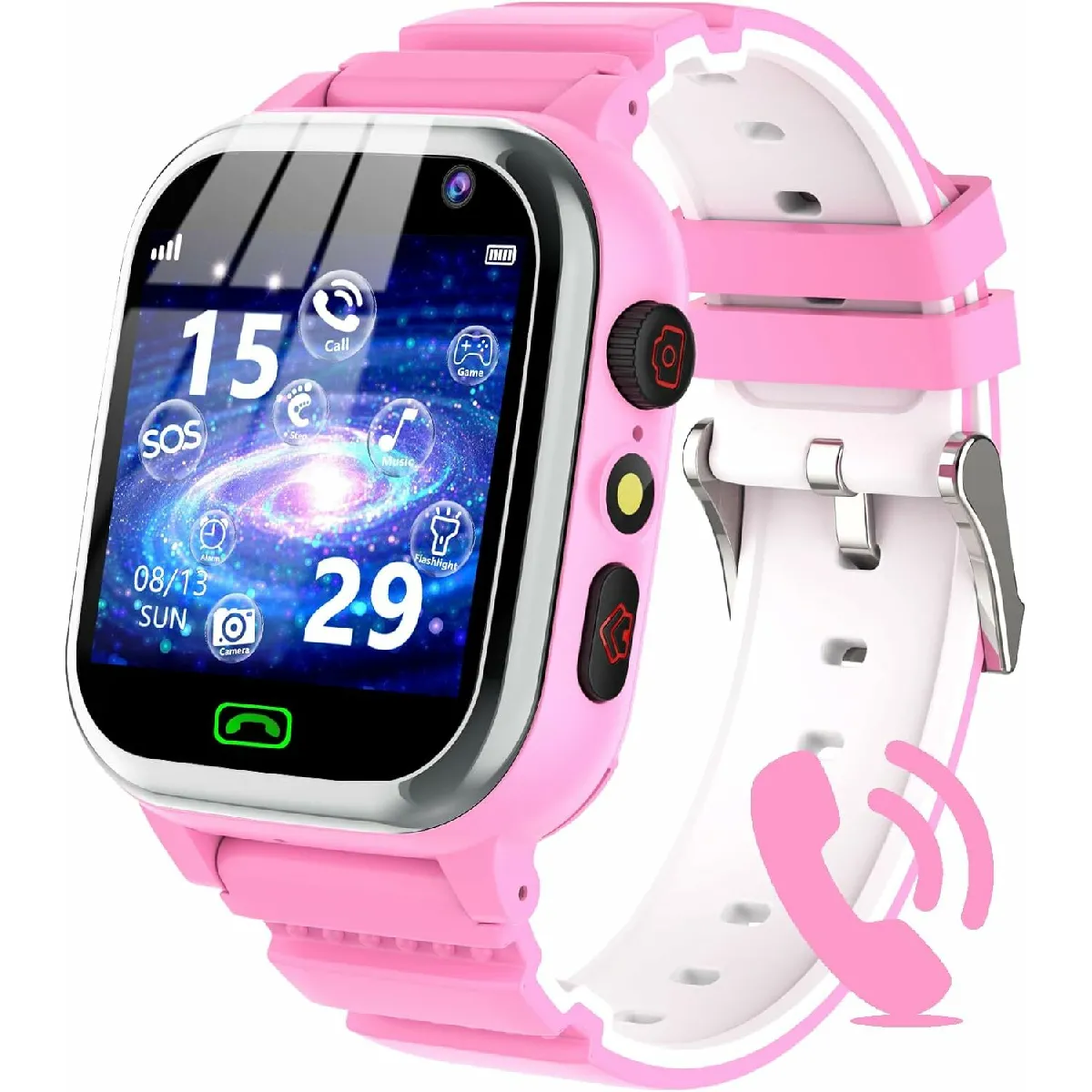 Montre Connectée Enfant - Rose Montre Connectée Enfant - Rose