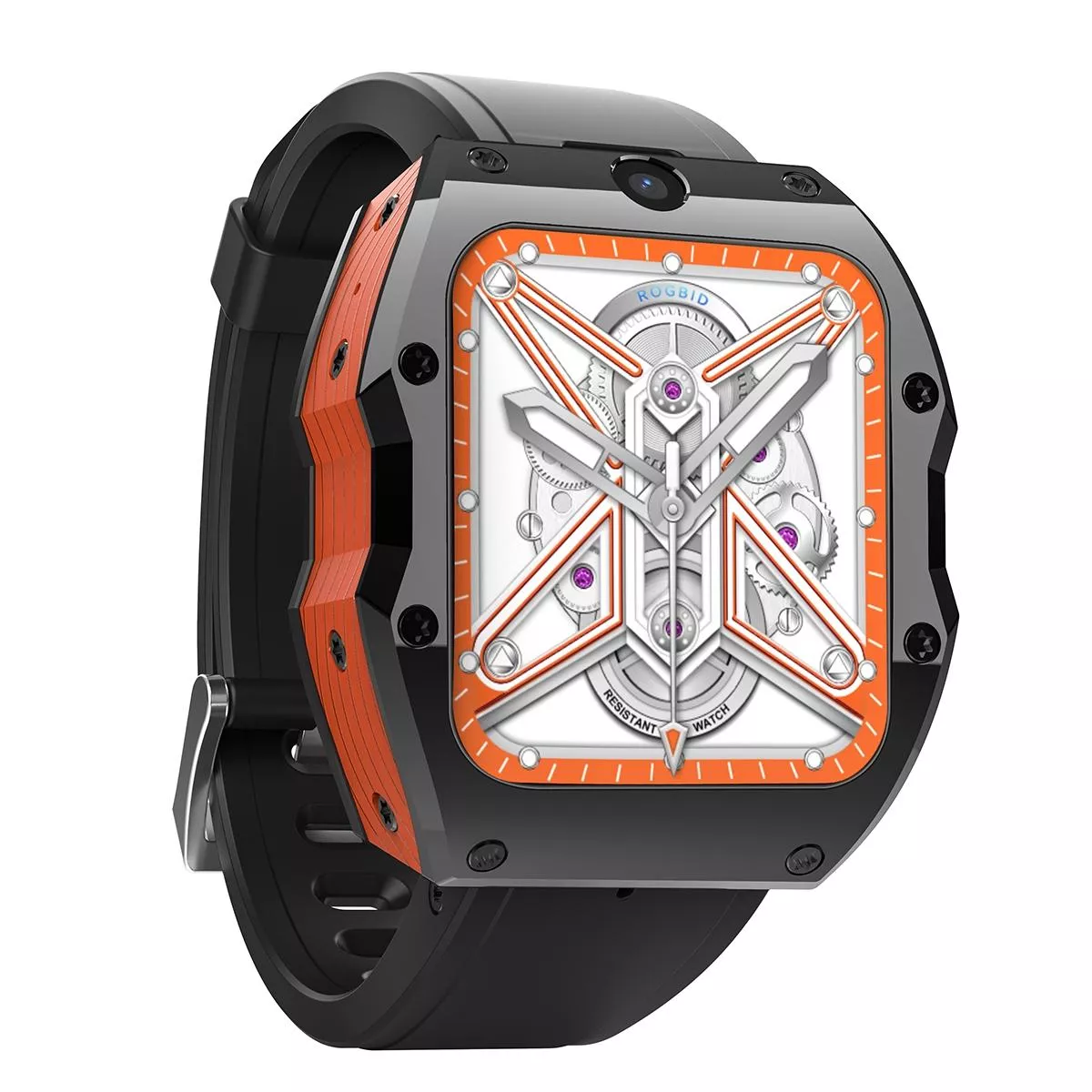 YONIS Montre Connect&eacute;e 4G &Eacute;tanche Android 9.0