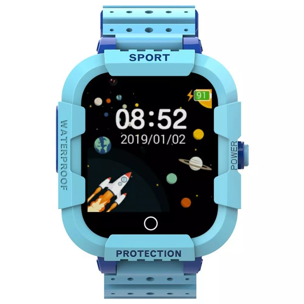 YONIS Montre Enfant GPS 4G &Eacute;tanche SOS Multilingue
