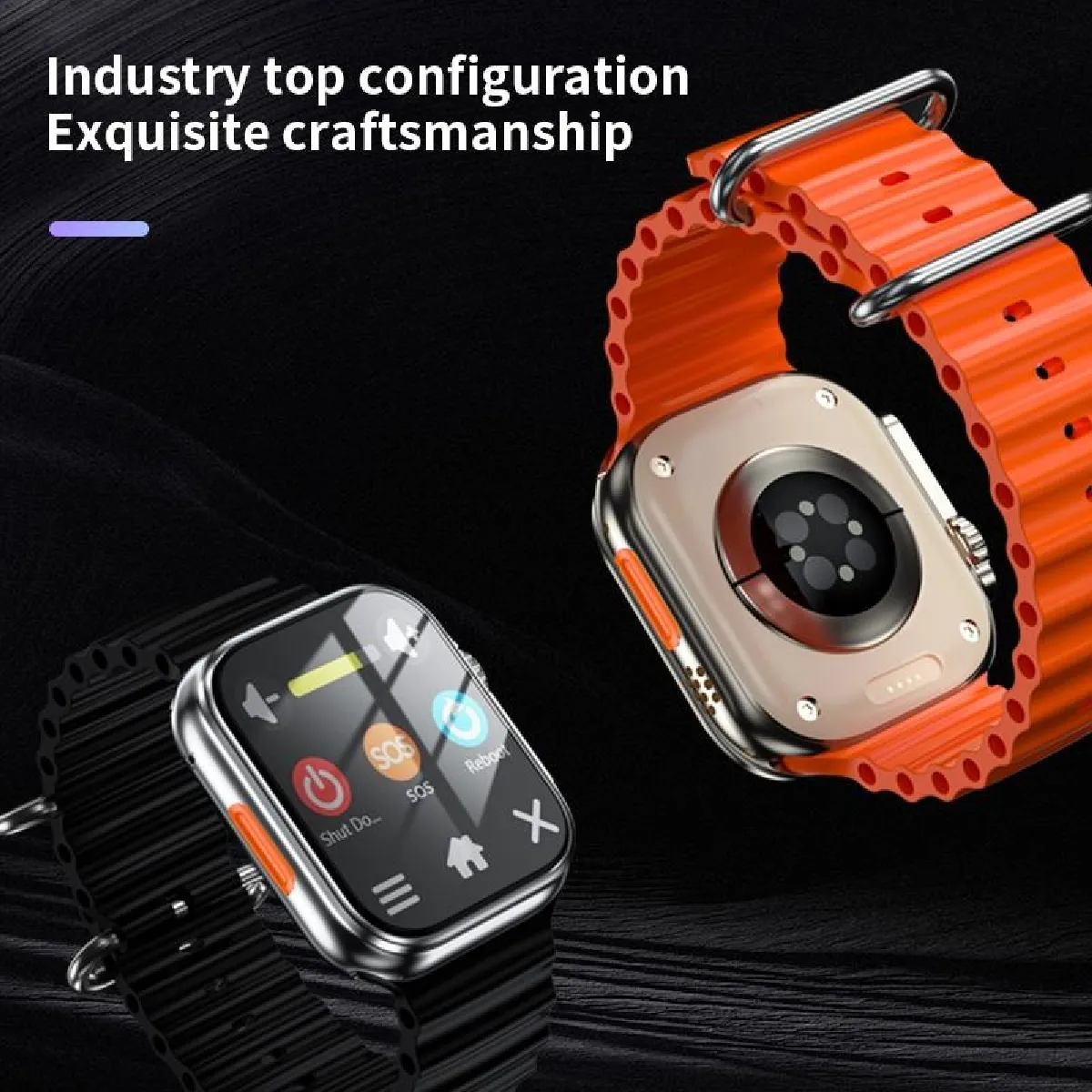Montre Connectée Mixte étanche IP67 NAIXUES - Chronomètre, Podomètre, Rose, Neuve