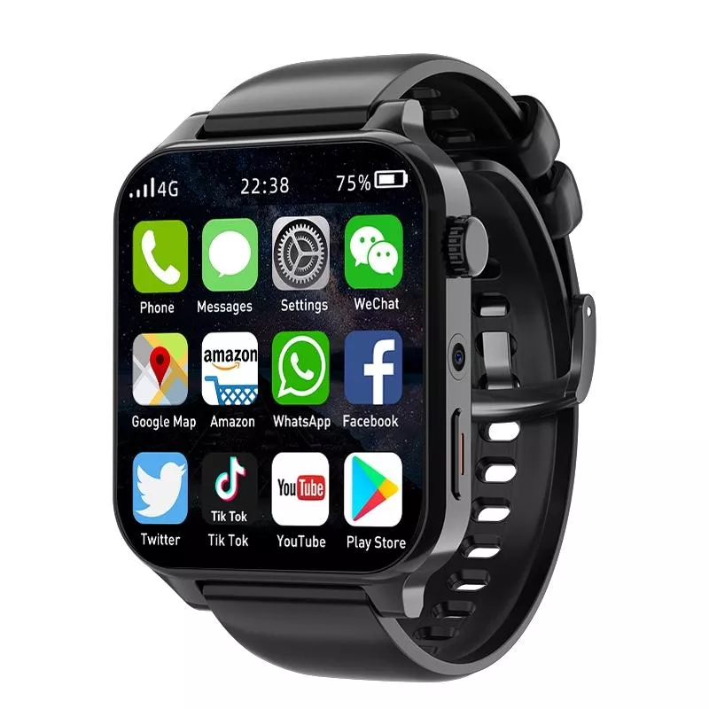 YONIS Montre Connect&eacute;e 4G Android 9.1 GPS Bluetooth 64GB