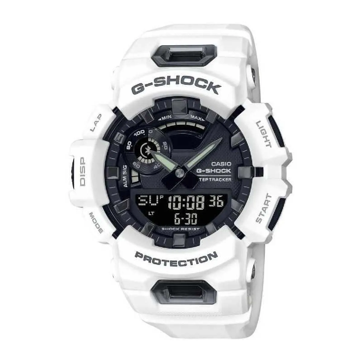 Casio Blanc Montre Connectée Step Tracker