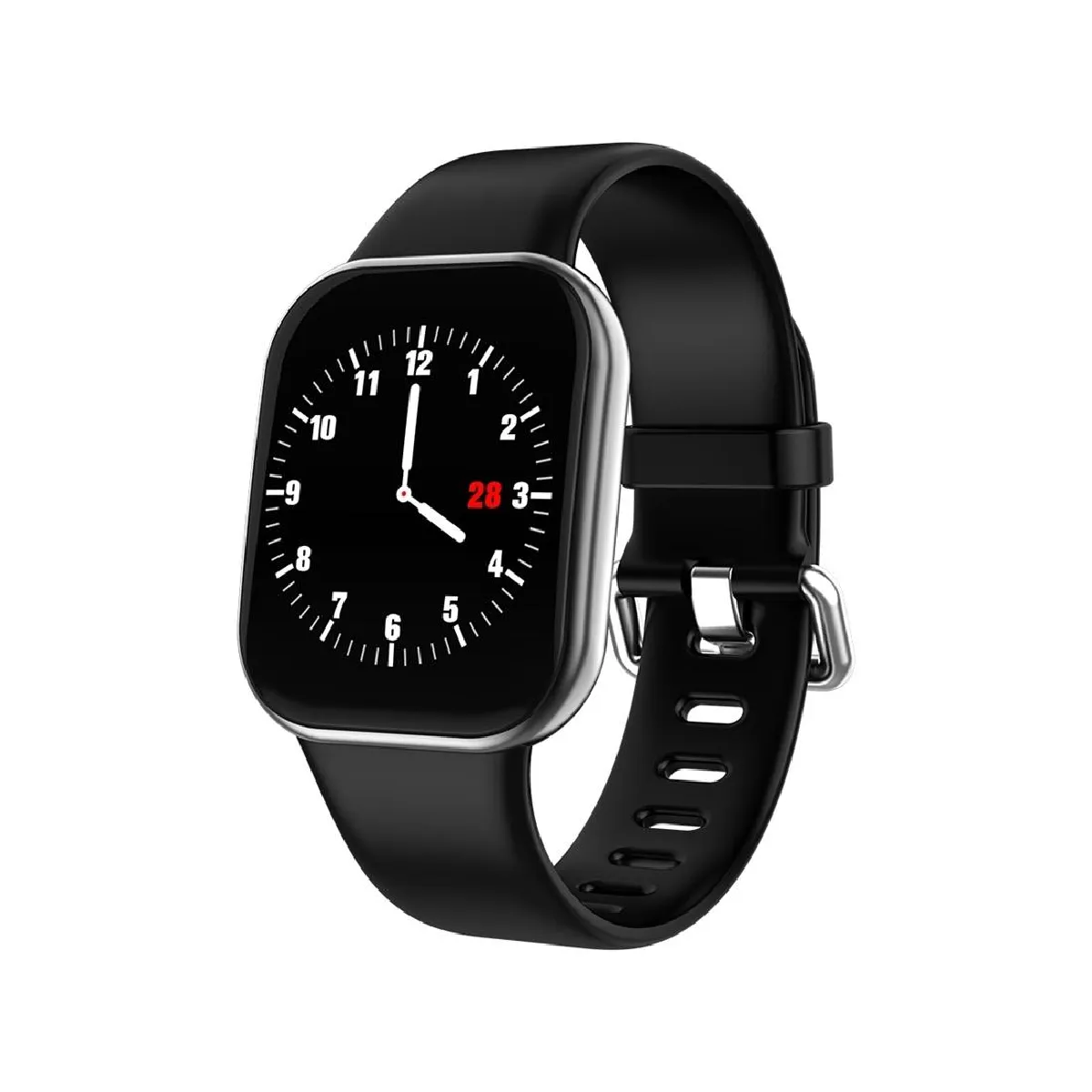 Yonis Montre Connectée Avec Suivi Cardio - Graphite