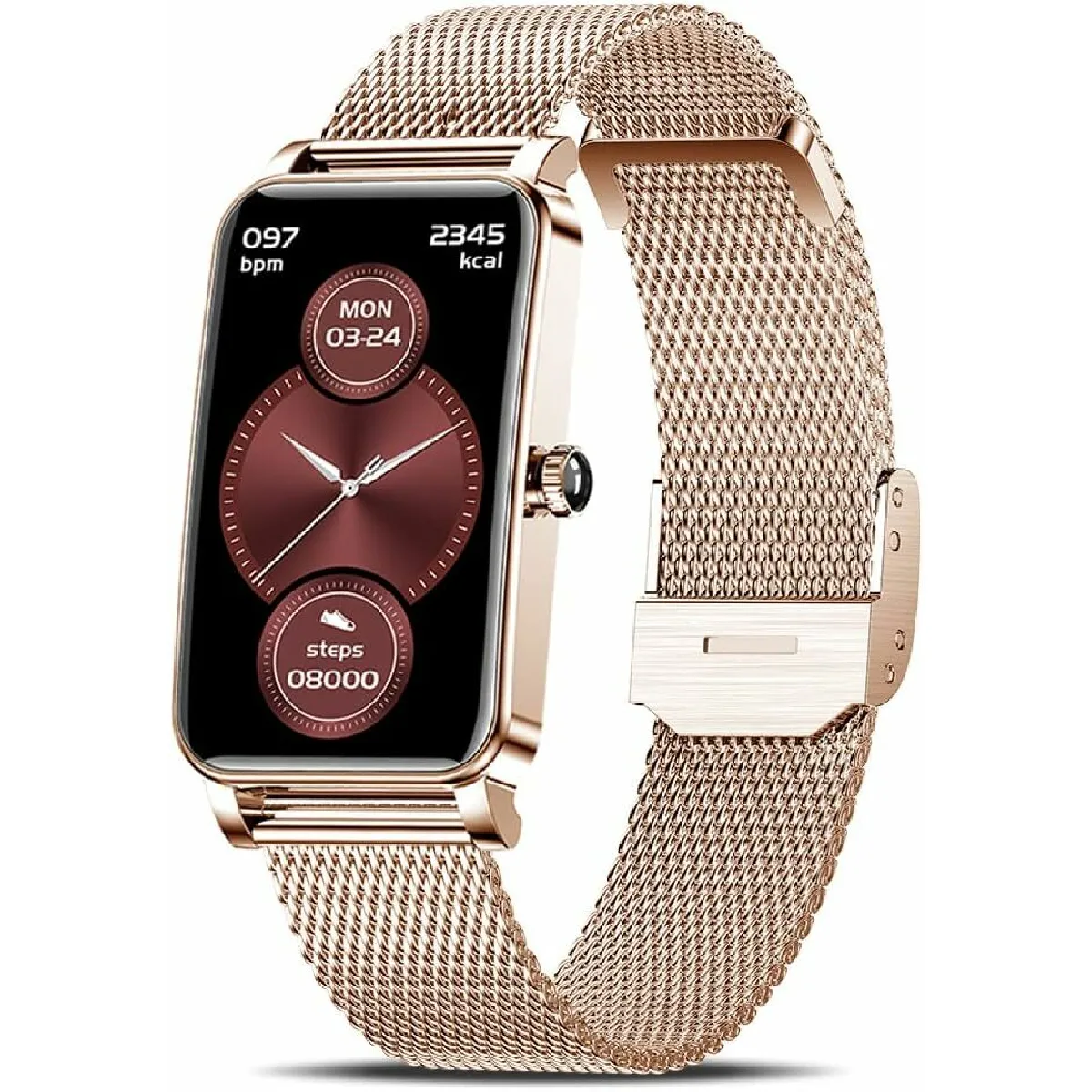 Montre Connectée Or Rose Montre Connectée Or Rose