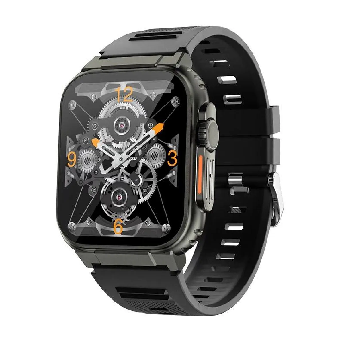Yonis Noir Montre Connectée Avec Appels Bluetooth