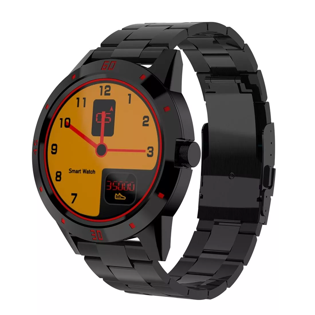 YONIS Montre Connect&eacute;e Smartwatch 1.3' TFT Bluetooth Podo Sommeil