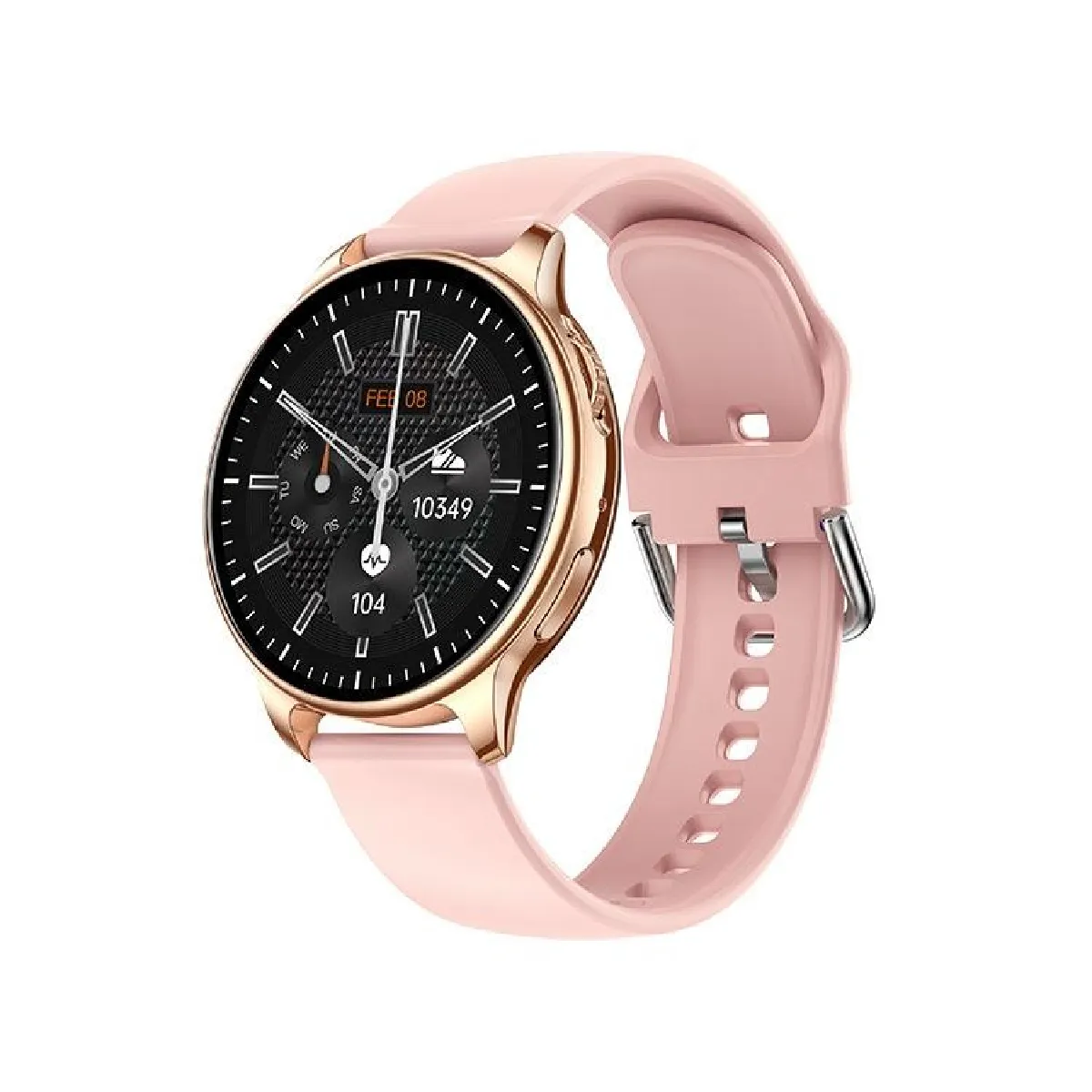 Yonis Rose Montre Connectée Bluetooth Avec Appels - 1,32?