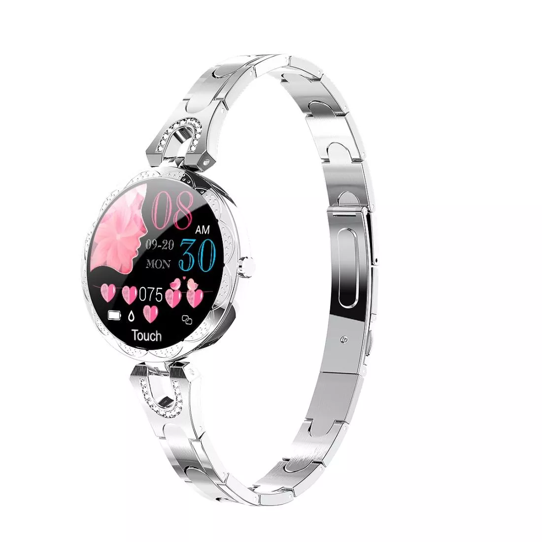 YONIS Montre Connect&eacute;e Femme &Eacute;l&eacute;gante