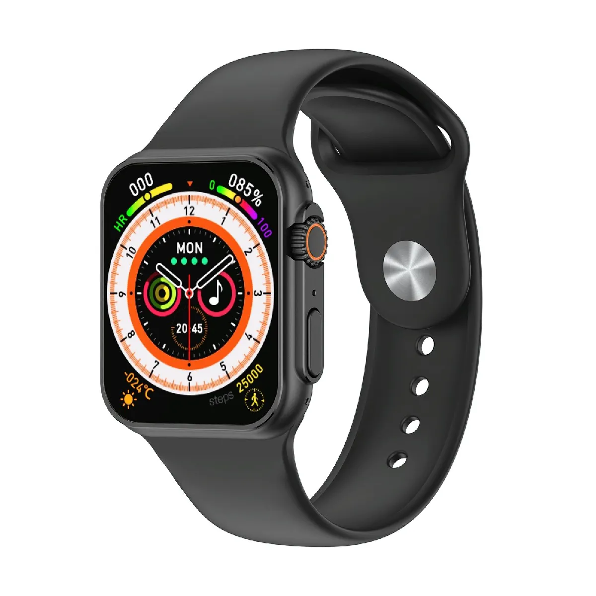 Yonis Montre Connectée Avec Suivi Cardiaque - 2,02 Pouces