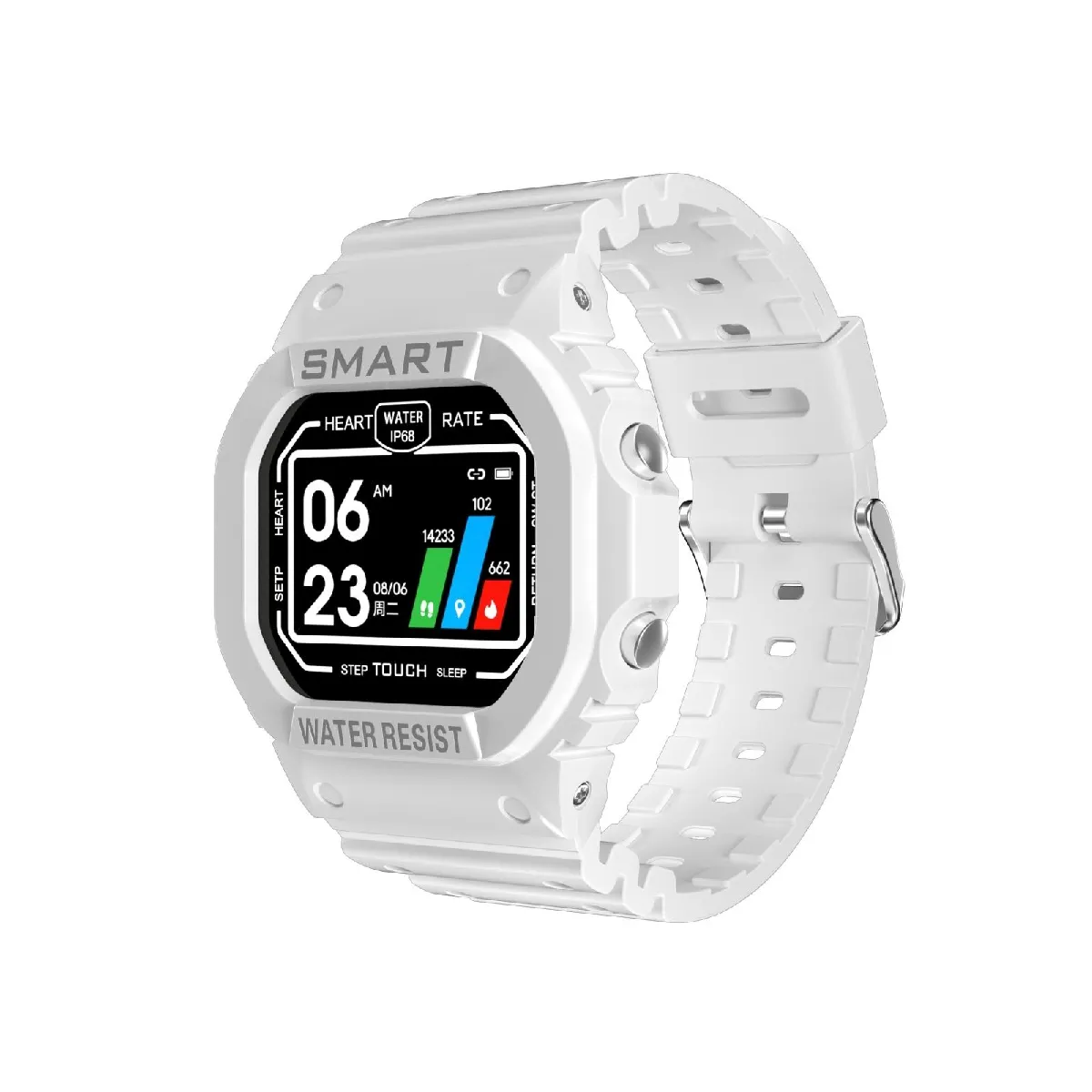 Yonis Montre Connectée Gps - Crème
