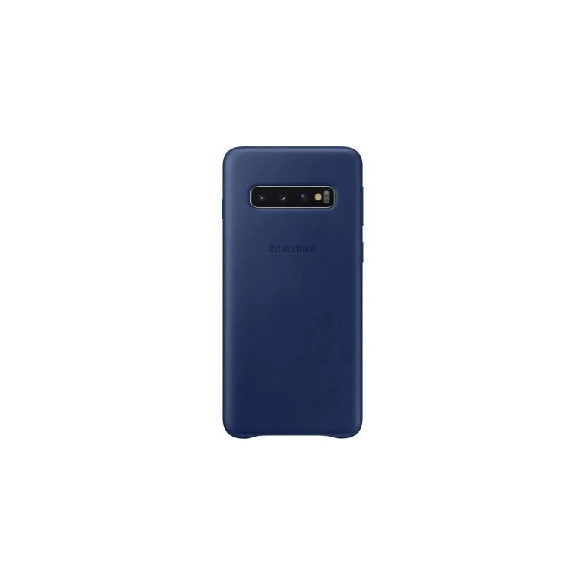 Bigben Bleu Samsung Coque Cuir Galaxy S10 - Marine