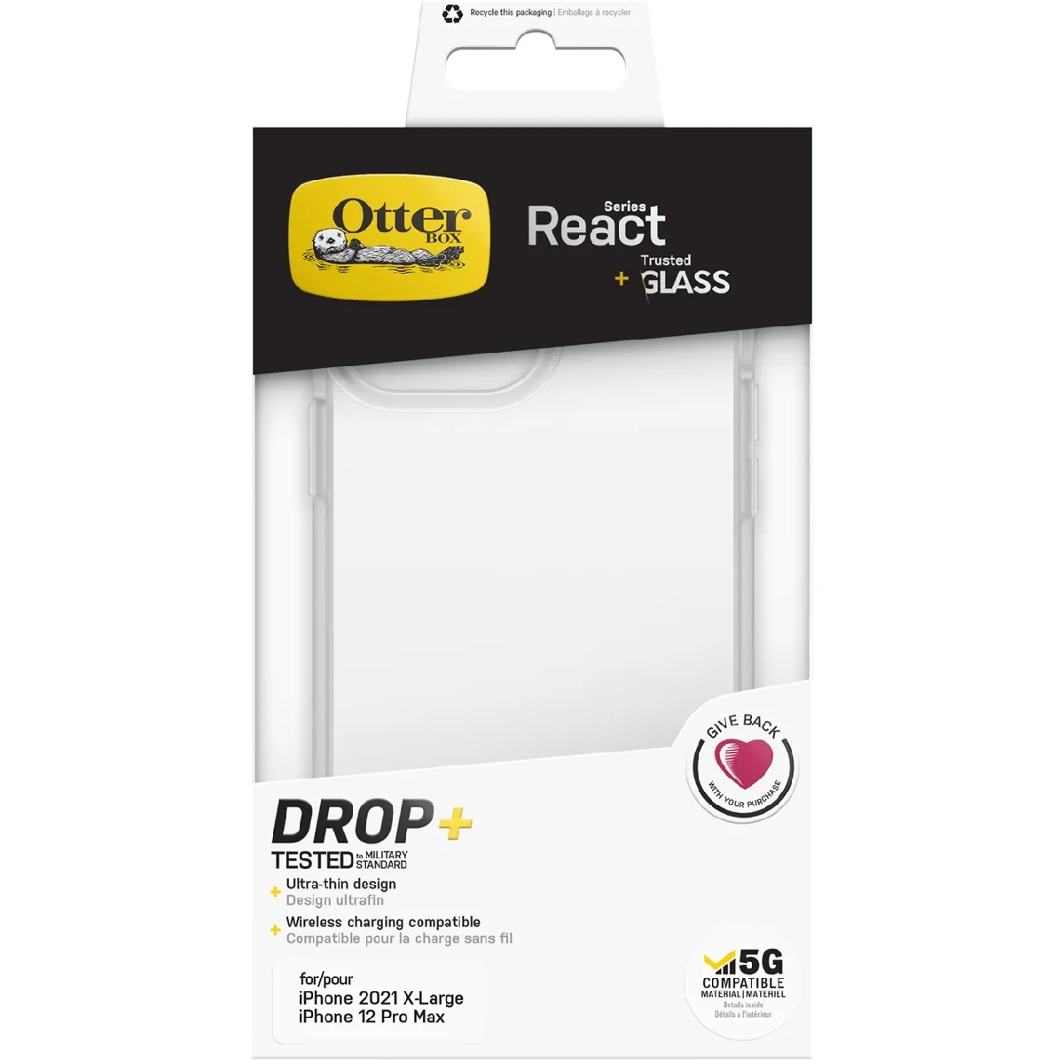OTTERBOX  Custodia React pour iPhone 13 Pro Max
