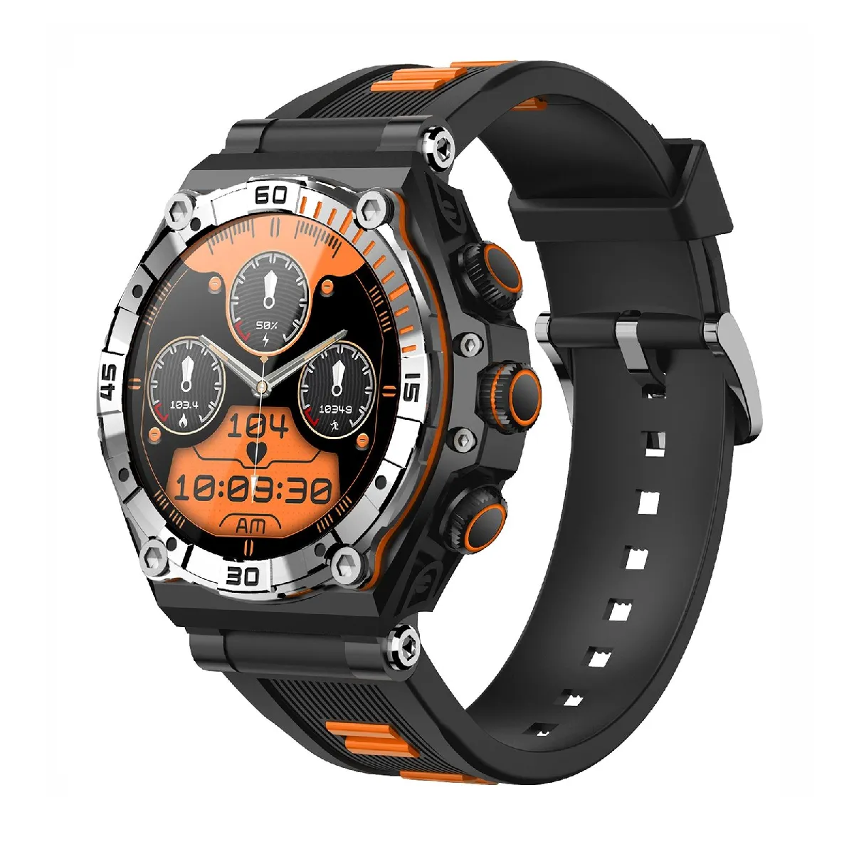 Yonis Montre Connectée Amoled - 1,43 Pouces