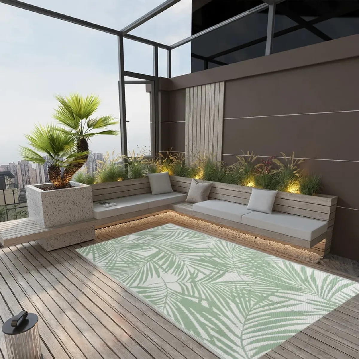 vidaXL Tapis d'extérieur 160x230 cm - vue 2