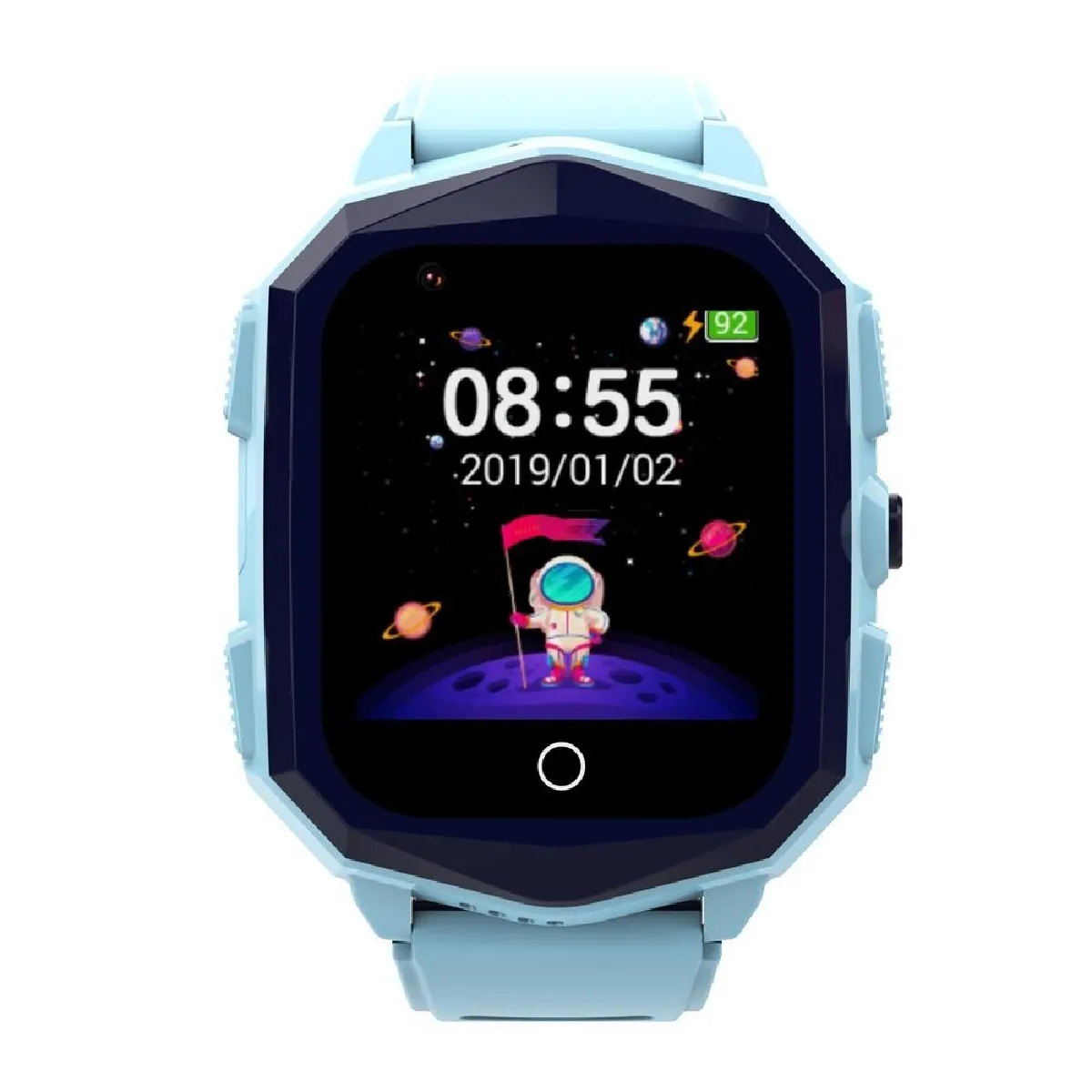 Yonis Bleu Montre Connectée Gps Pour Enfant