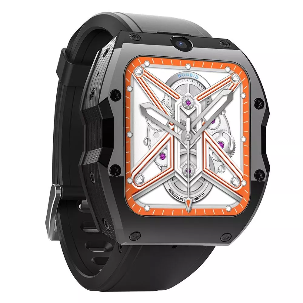 YONIS Montre Connect&eacute;e 4G Android 9 IP68 Dual Cam&eacute;ra