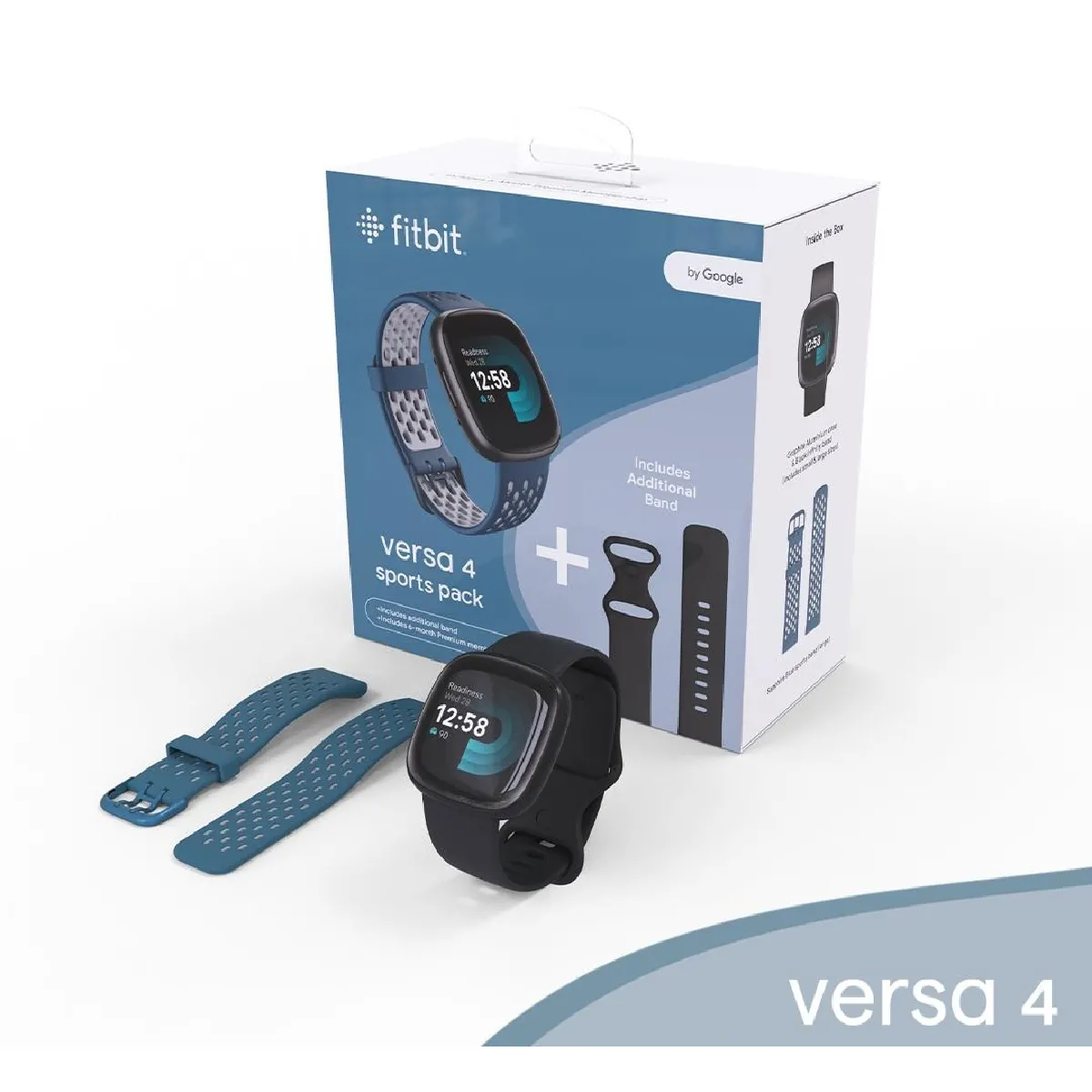 Fitbit Versa 4 - Graphite Fitbit Versa 4 - Graphite