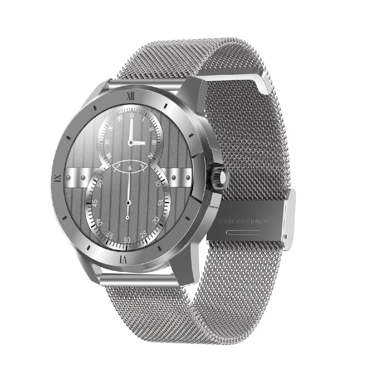 Yonis Argent Montre Connectée Tactile