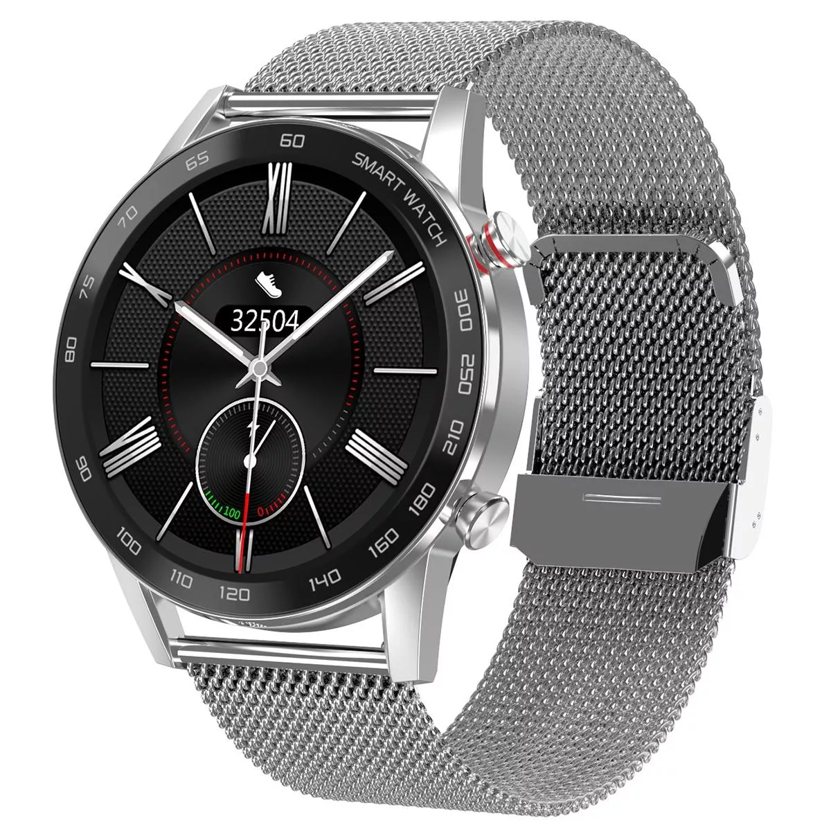 YONIS Montre Connect&eacute;e IP68 &Eacute;cran Tactile 1.3' Bluetooth Dual-mode Avec Suivi Sant&eacute; et Sport