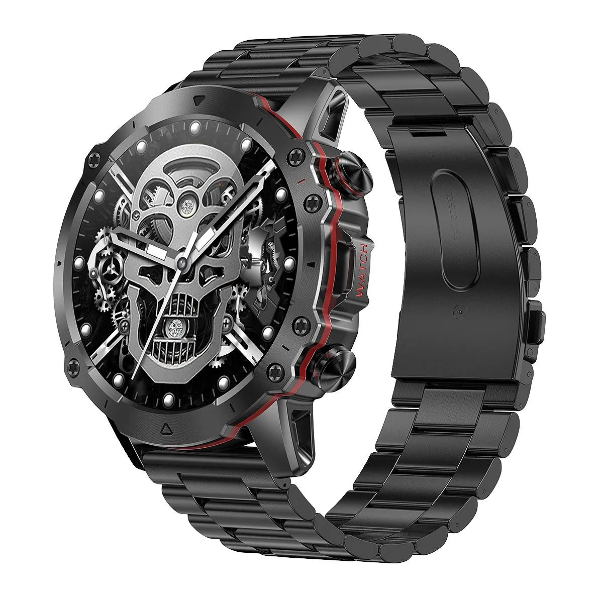 Yonis Montre Connectée Avec Suivi Cardiaque - 1,43" - Graphite